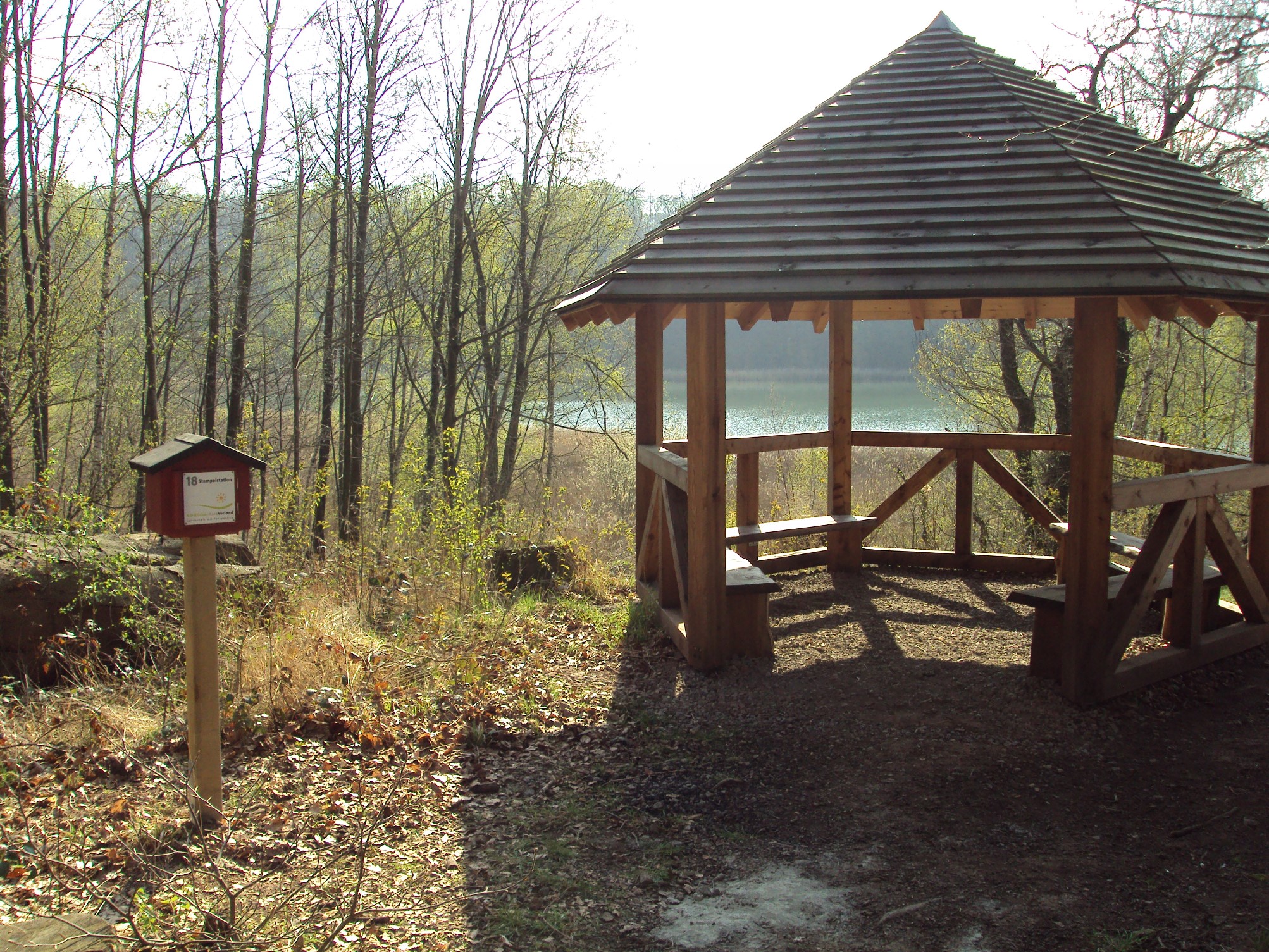 Zwischen Reihersee und Bismarckturm