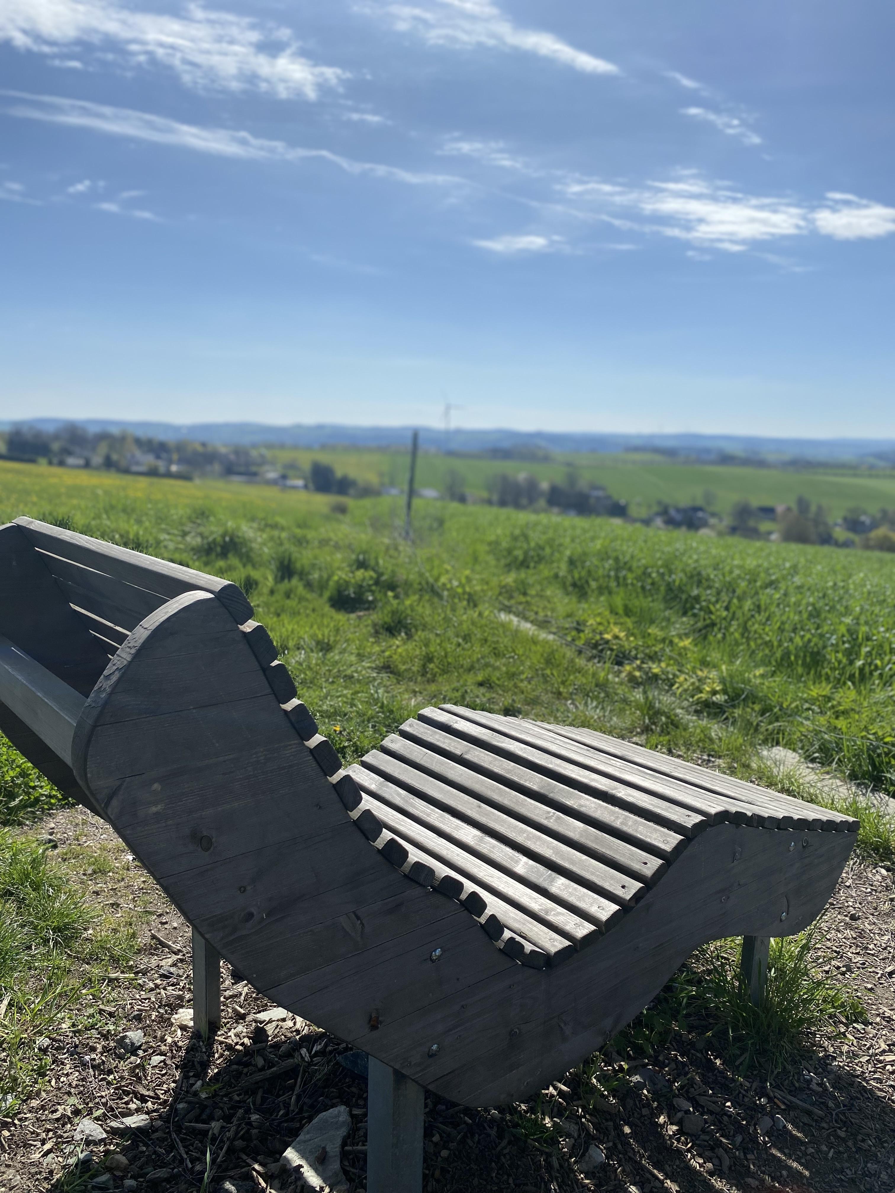 Liegen an besonderen Aussichtspunkten in Amtsberg