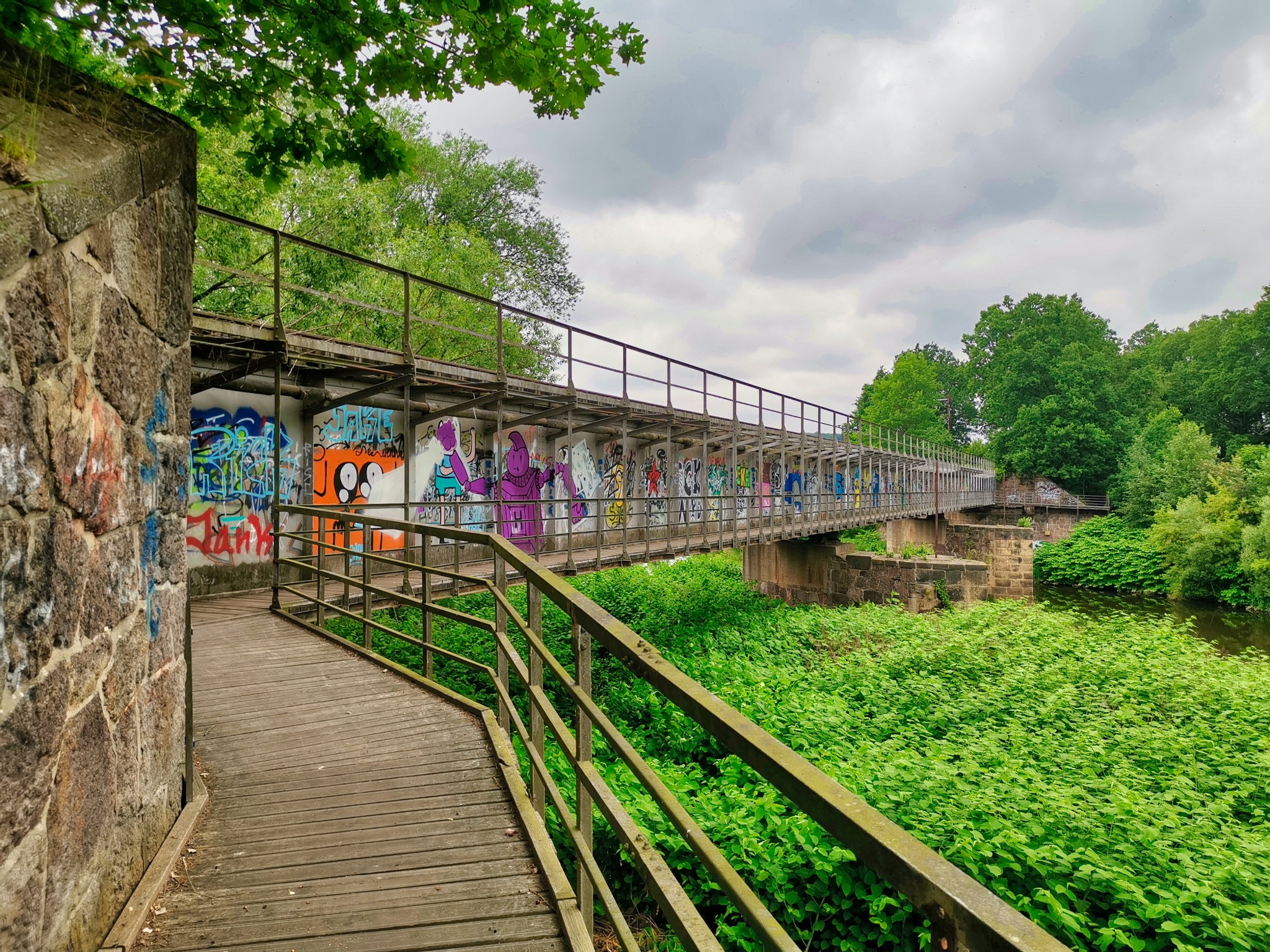 Muldenbrücke bei Penna