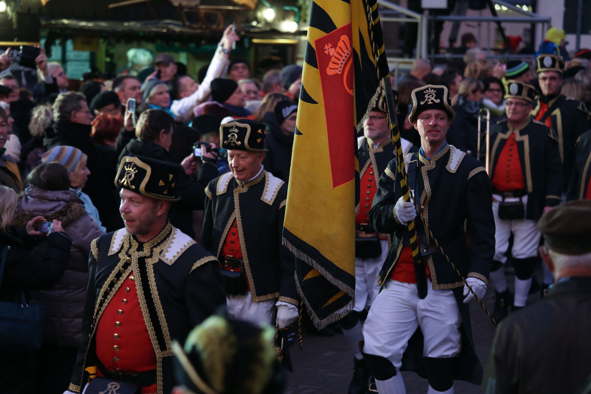 Kleine Bergparade in Seiffen