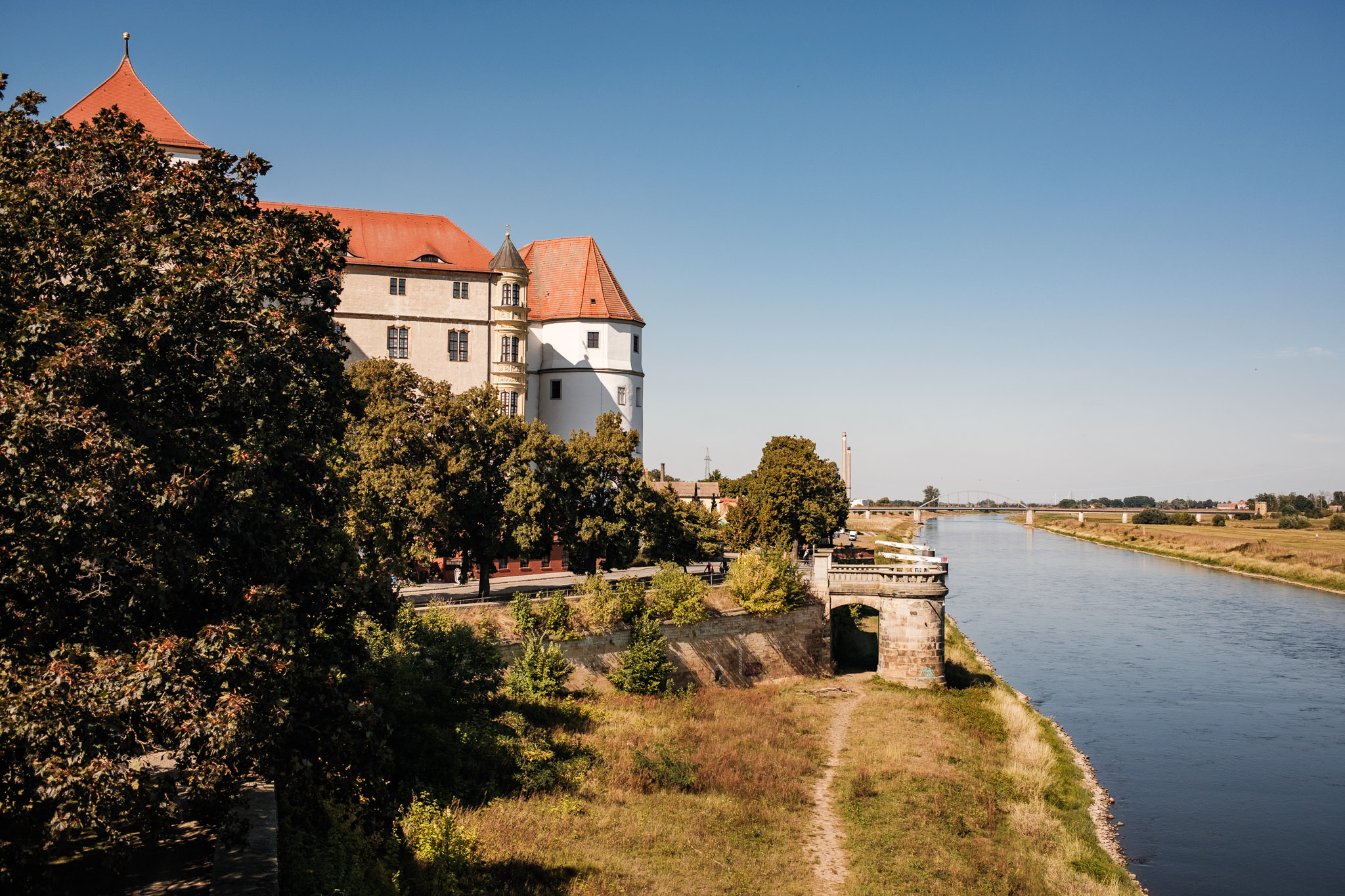 Elberadweg – Teilabschnitt Dresden Elbland – linkselbisch – Motiv