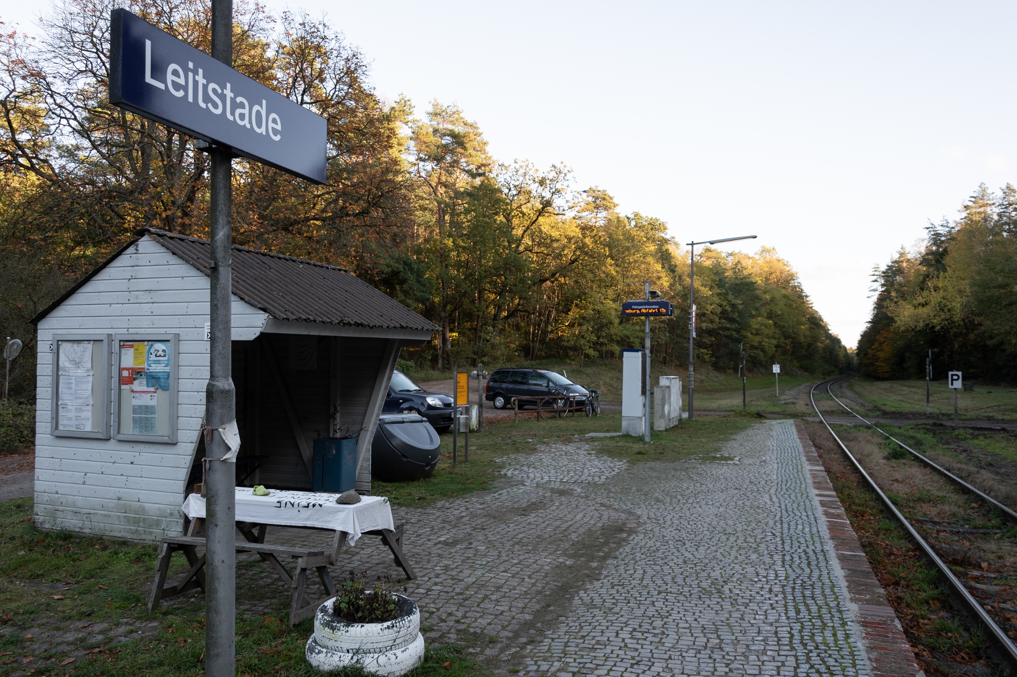 Waldbahnhof Leitstade