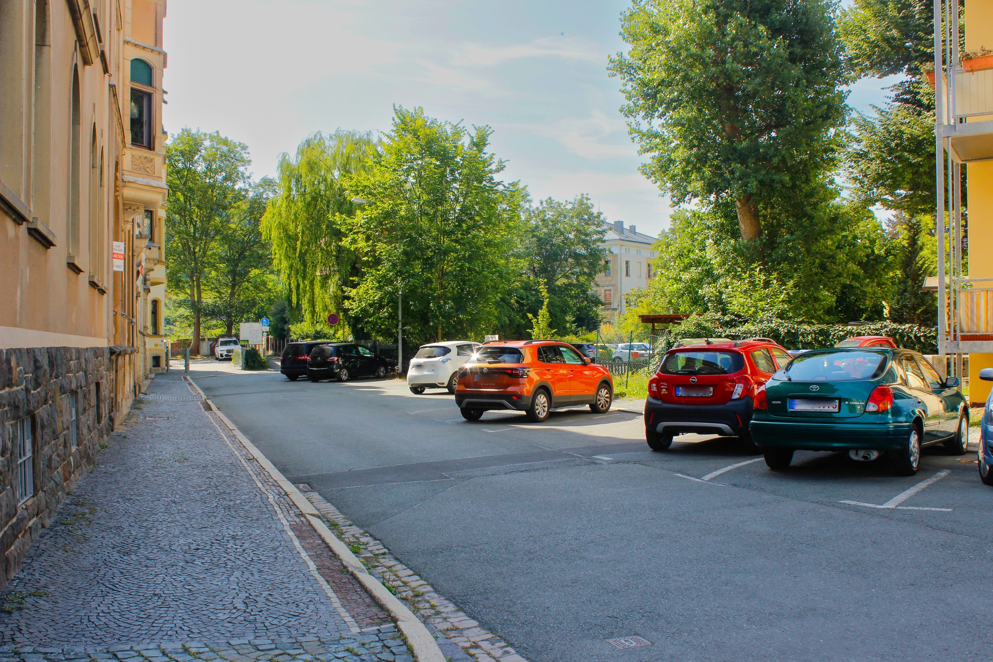 Parkplatz Gartenweg Greiz – Motiv