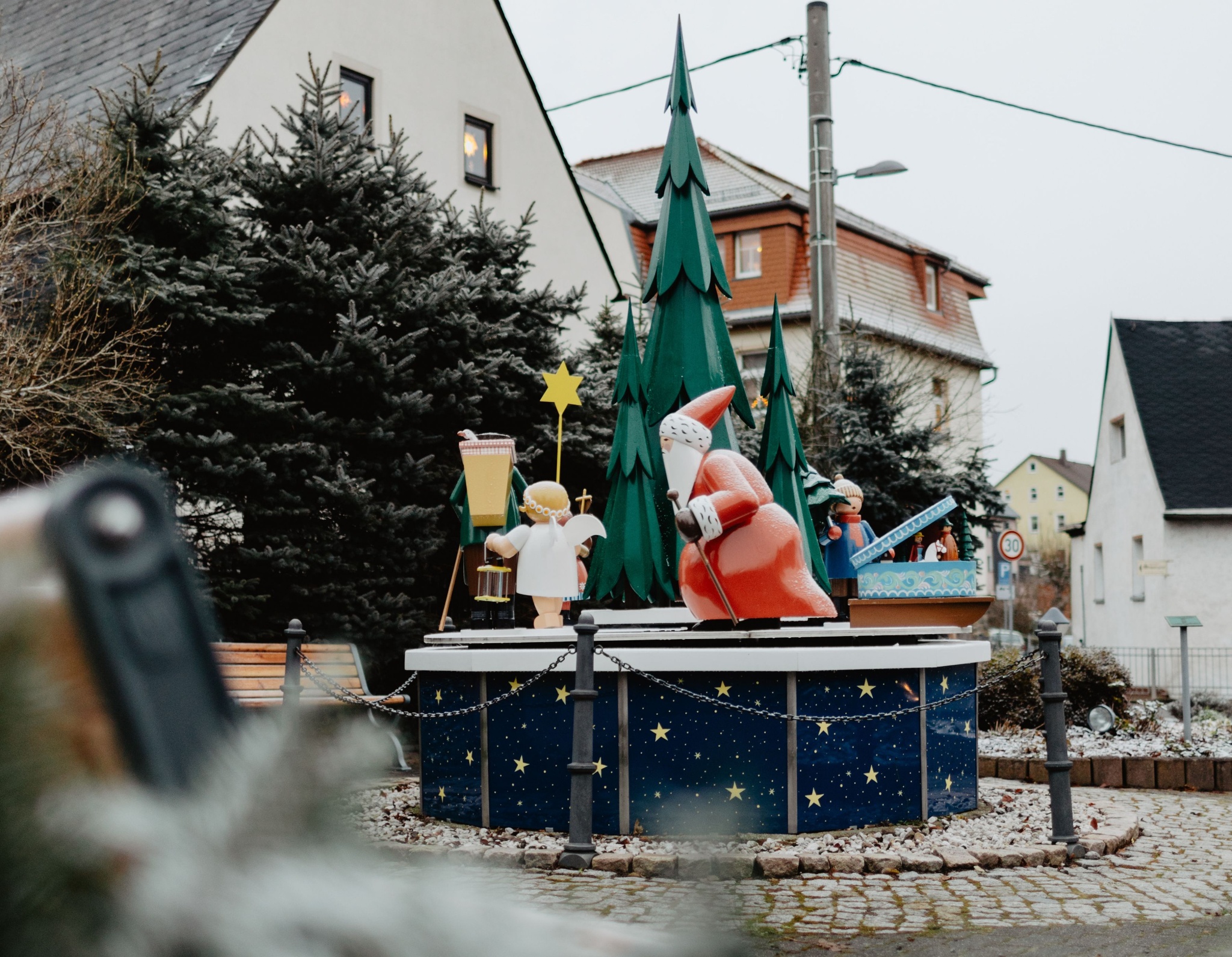 Freilandspieldose in Grünhainichen