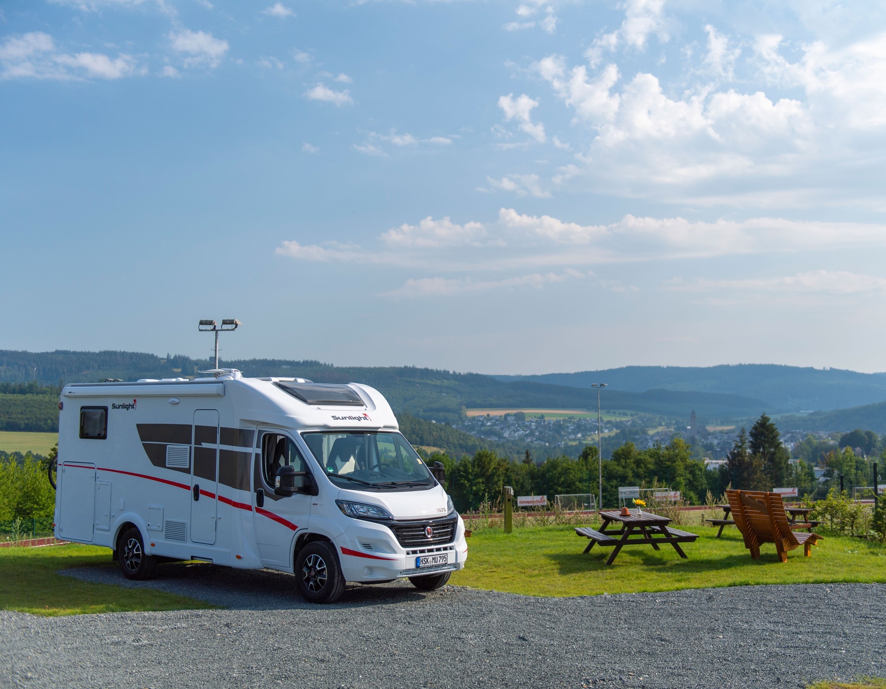 Freizeitwelt Sauerland Wohnmobilstellplatz, Schmallenberg