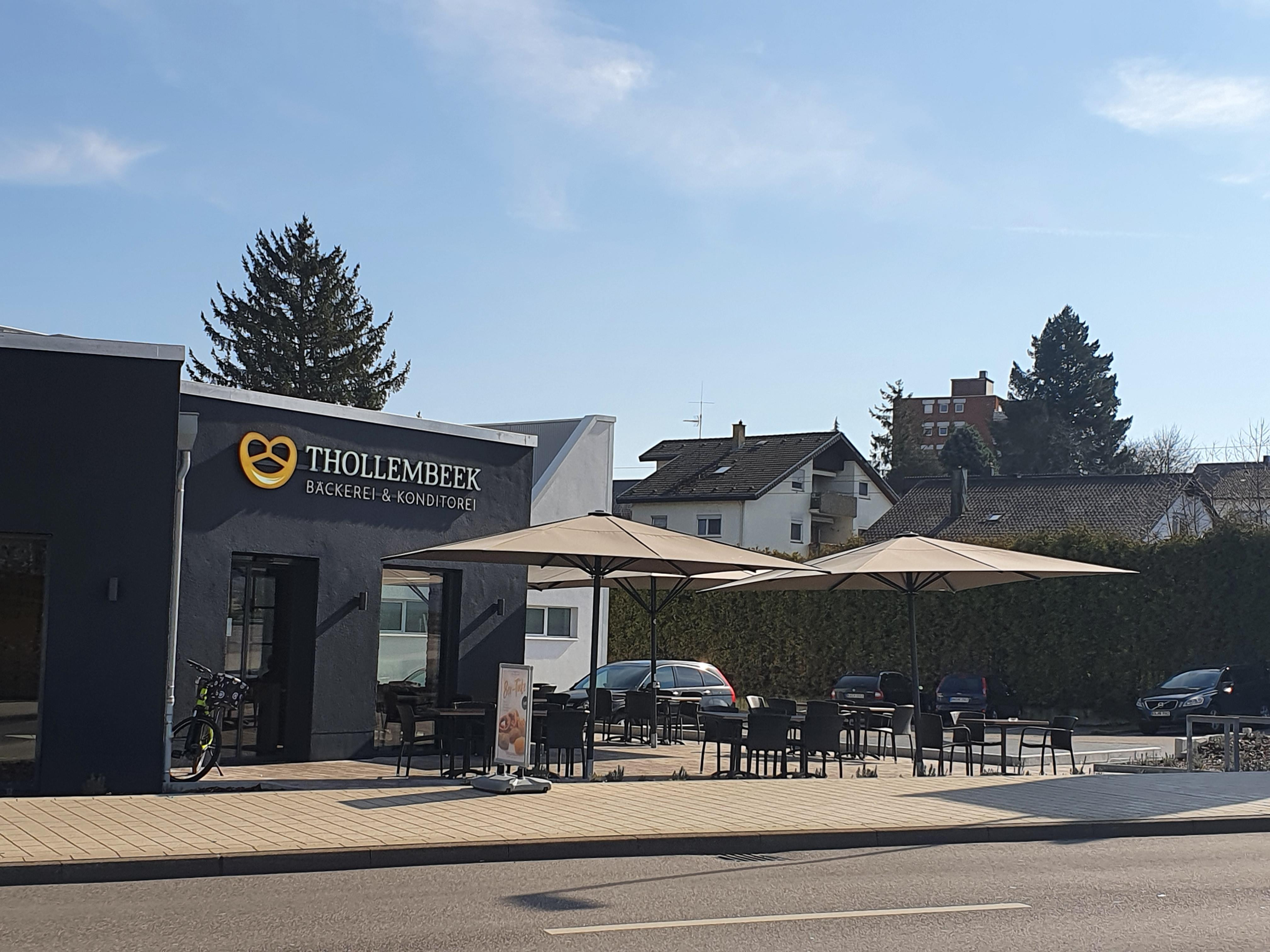Bäckerei-Cafe Thollembeek, Eppingen, Außenbewirtschaftung