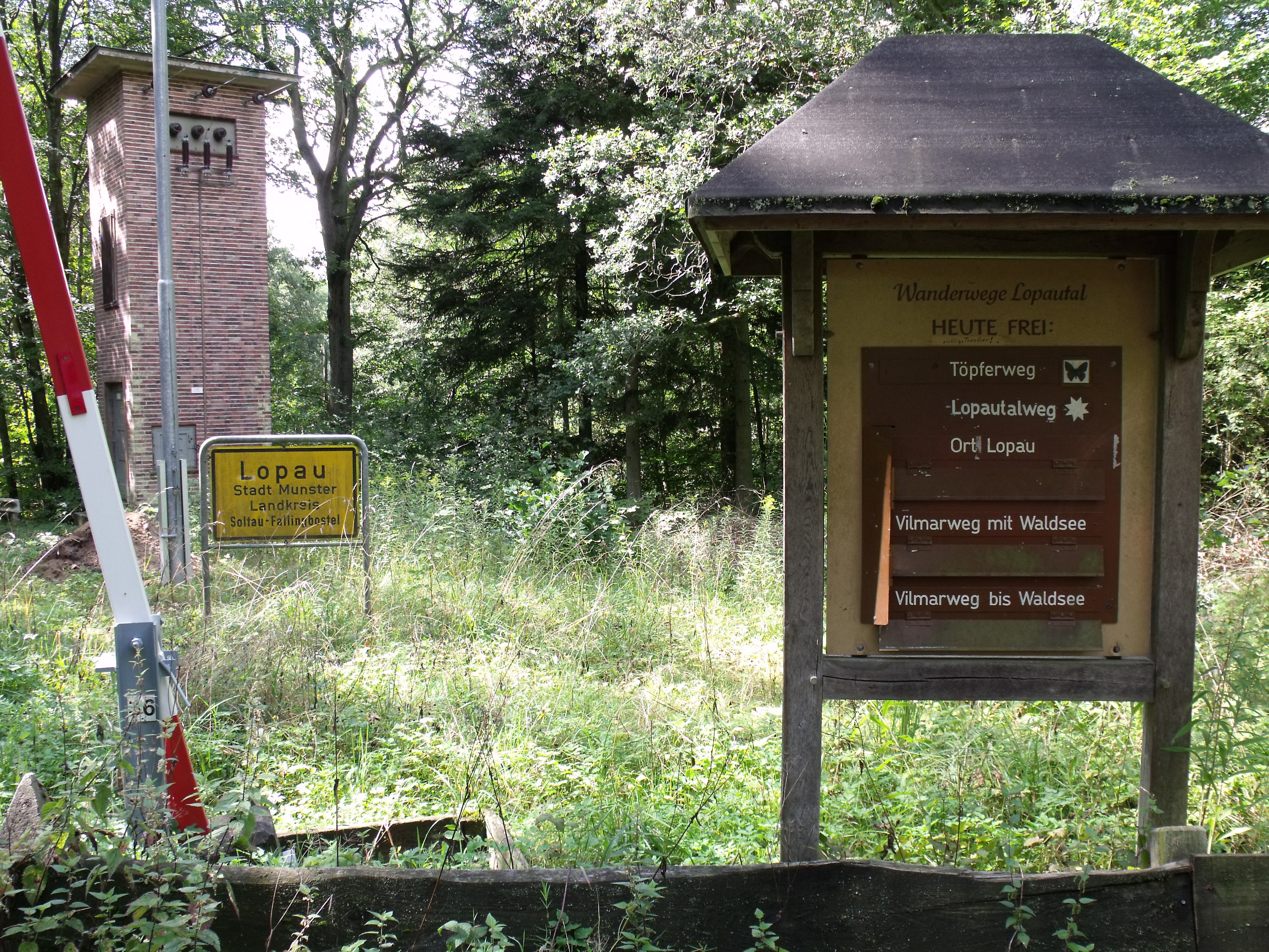 Schild WanderwegeLopau, ©Alice Frerichs