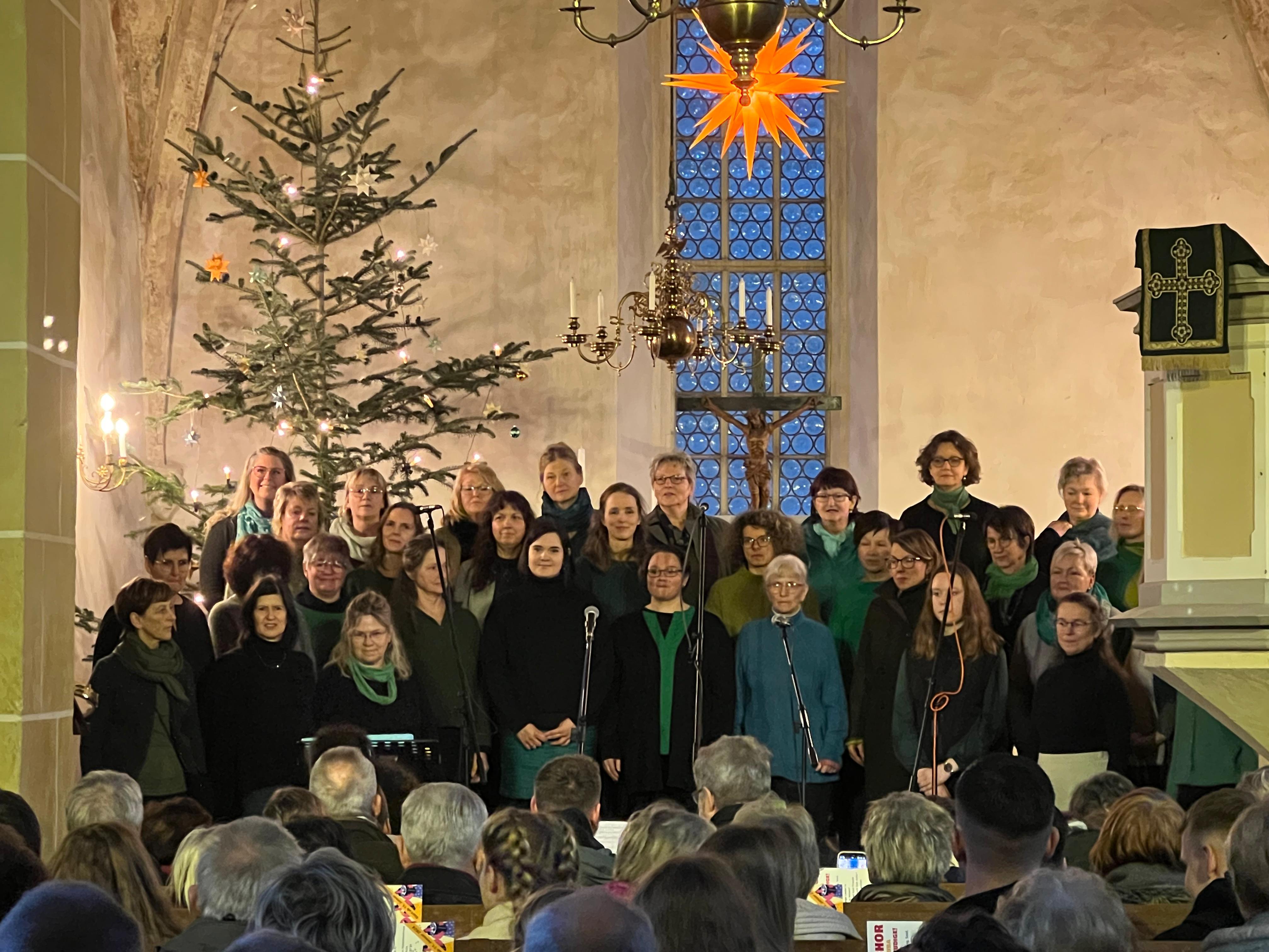 Weihnachtskonzert vom Frauenchor MELODIVEN
