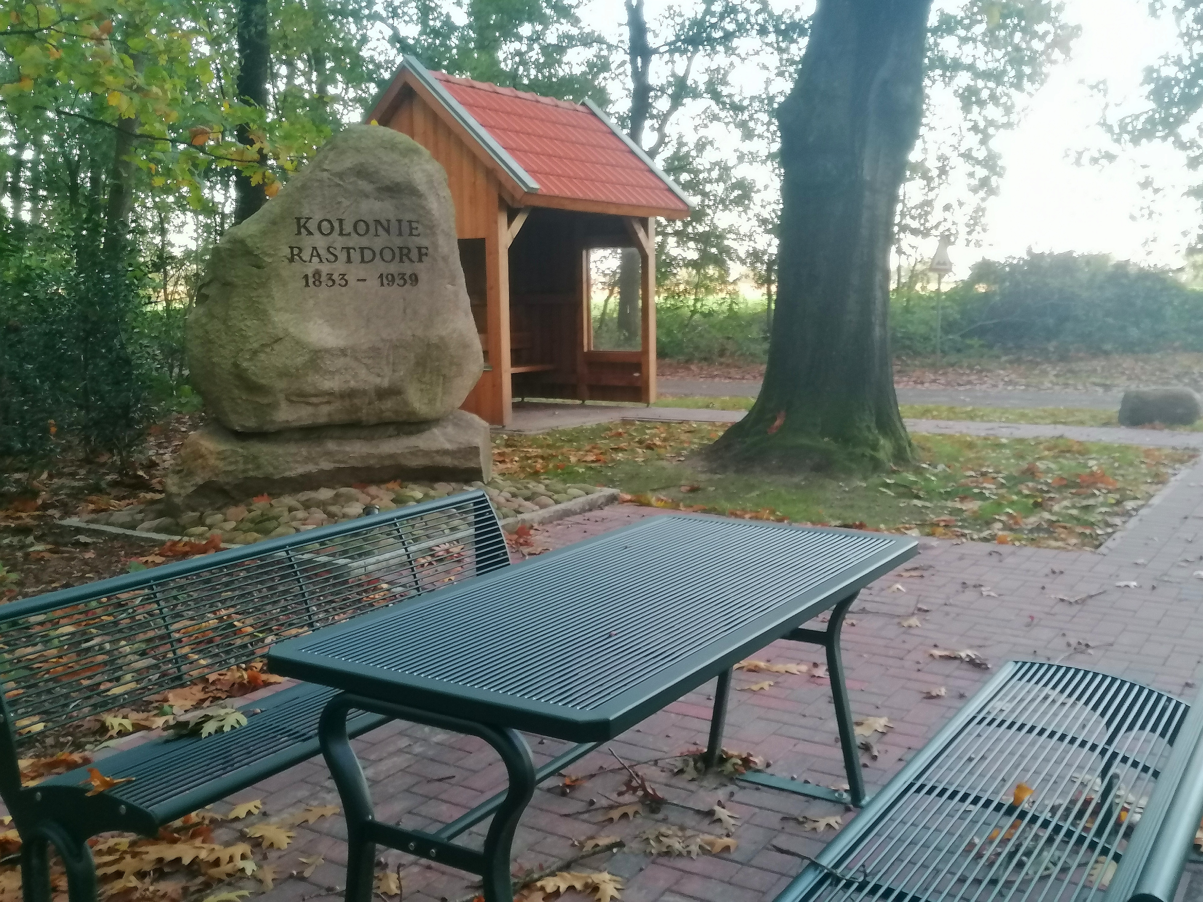 Koloniestein in Rastdorf