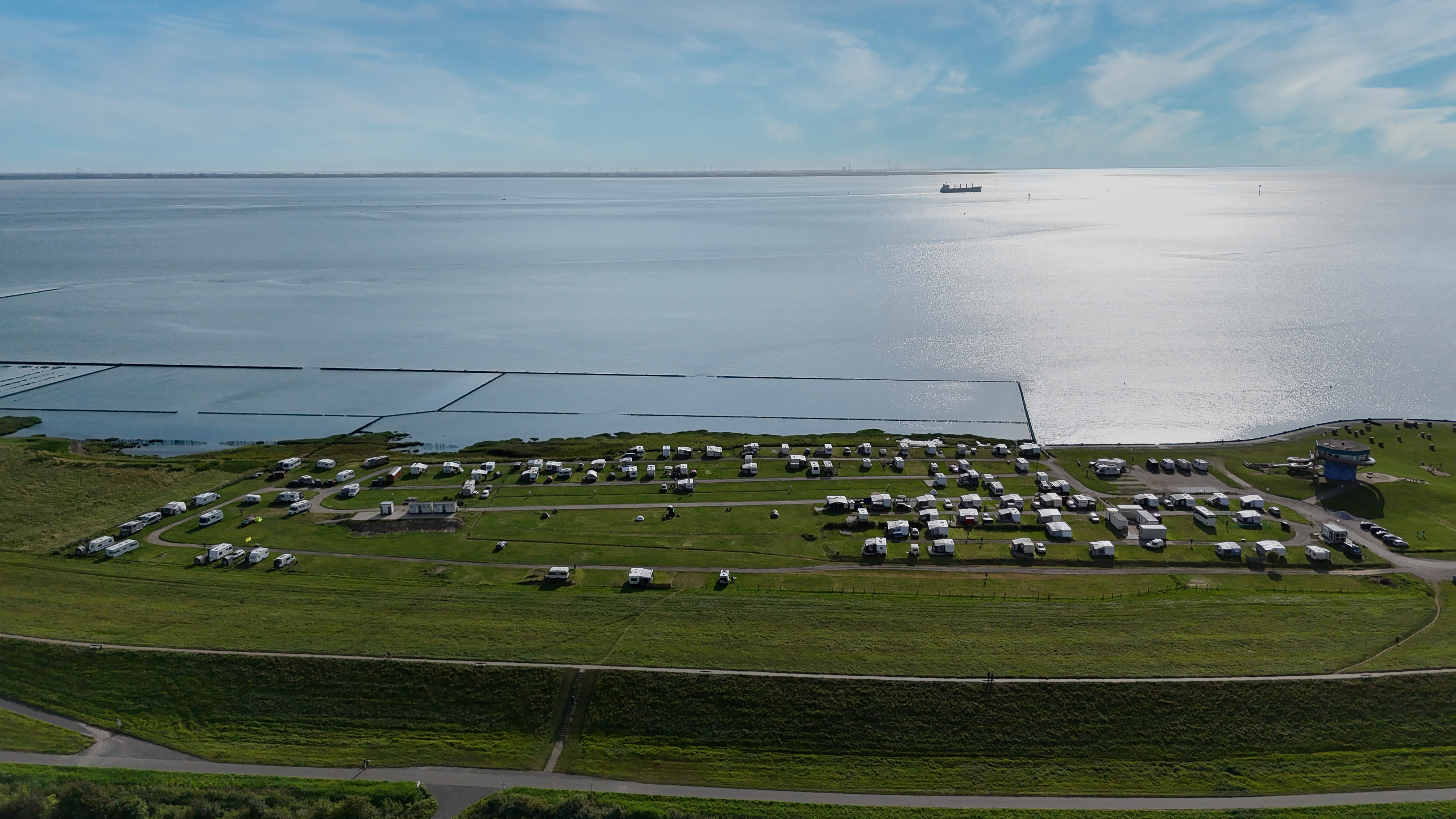 Campingplatz "Camping Wremer Tief am Nordseestrand"