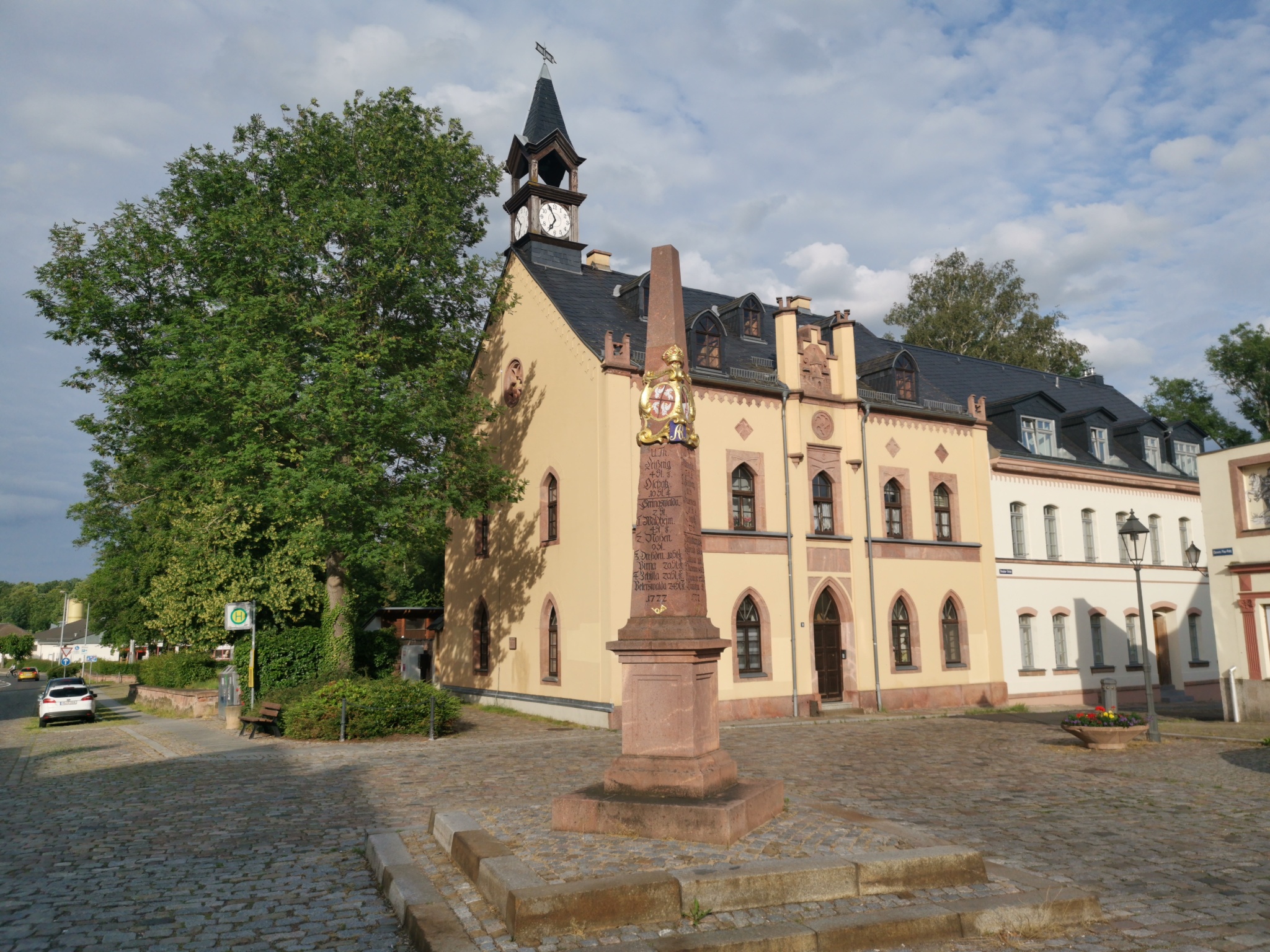 Kursächsische Postmeilensäule Rochlitz – Clemens-Pfau-Platz