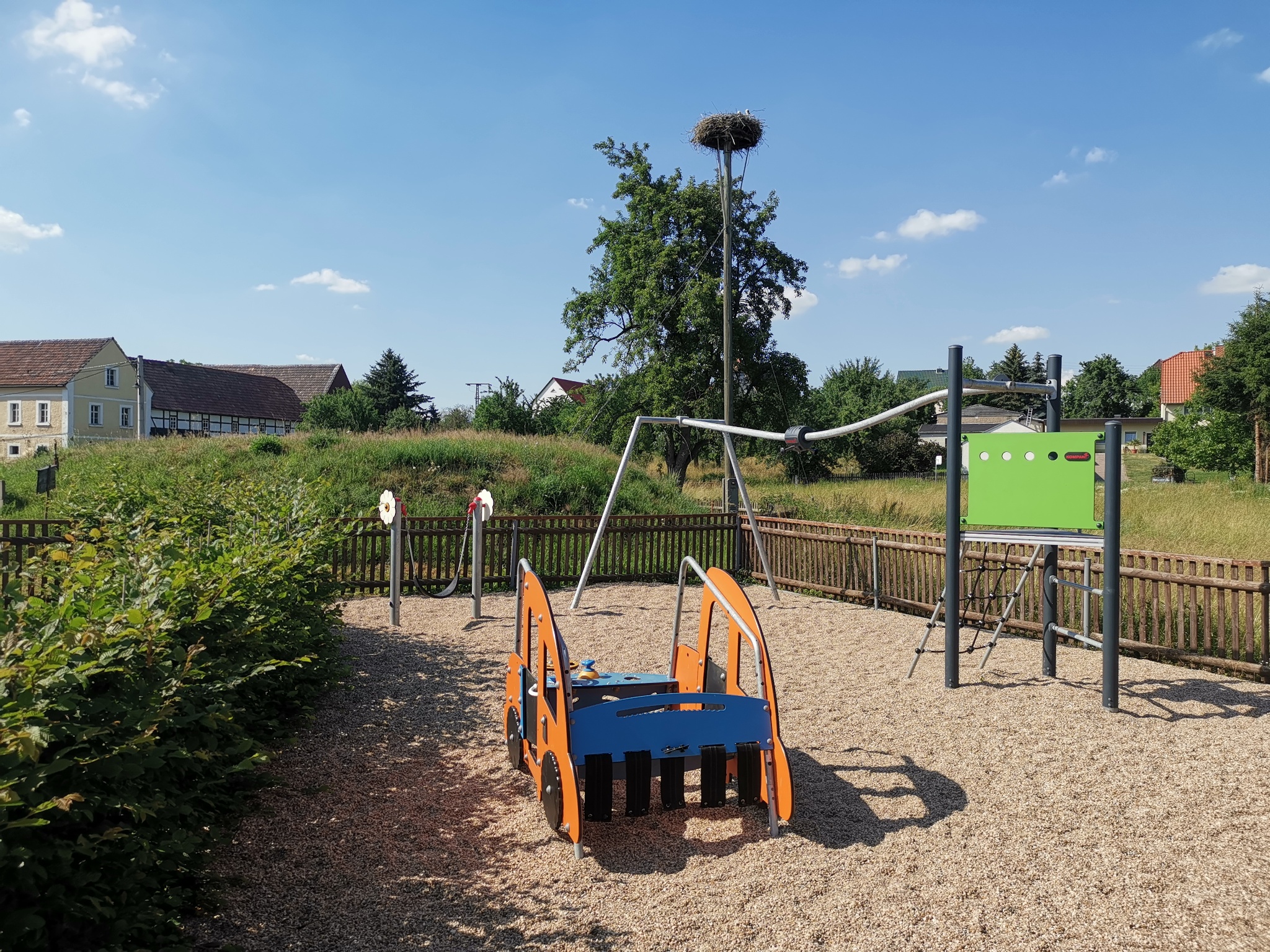 Spielplatz „Am Storchennest“ Penna – Motiv