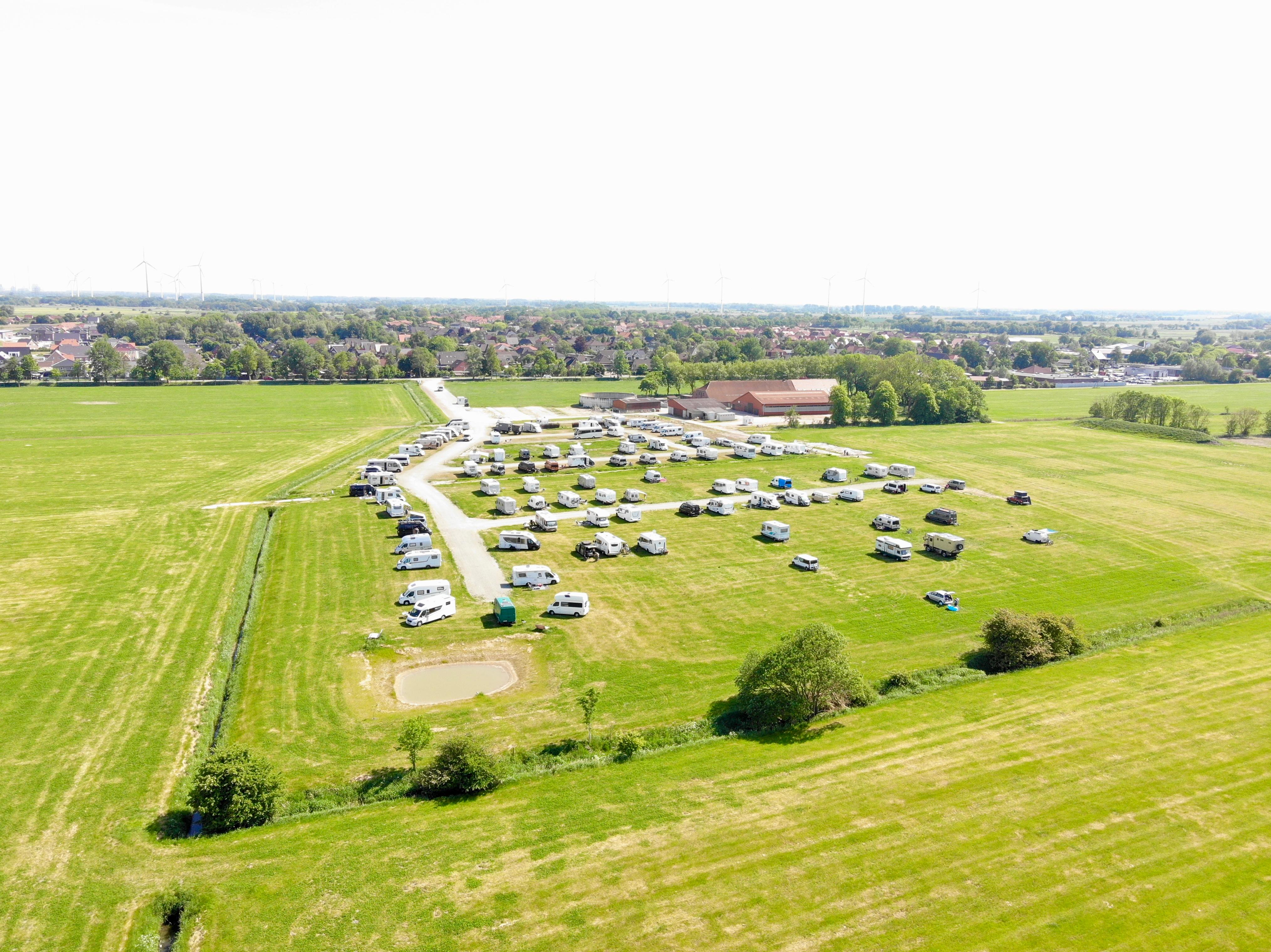 Campingplatz und Wohnmobilstellplatz - Nordsee Park Hooksiel
