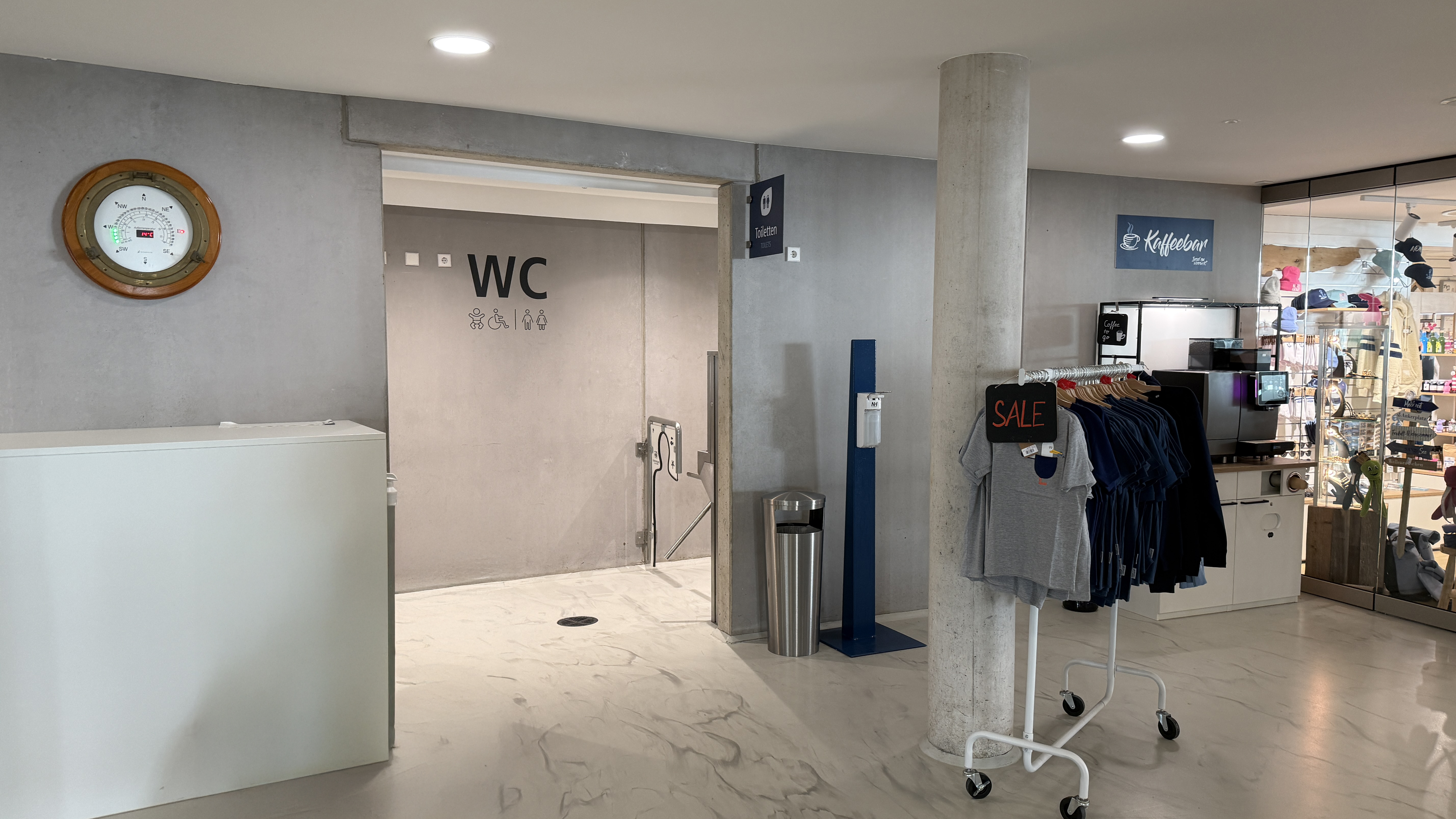 Öffentliches WC - Haus Schiffahrt