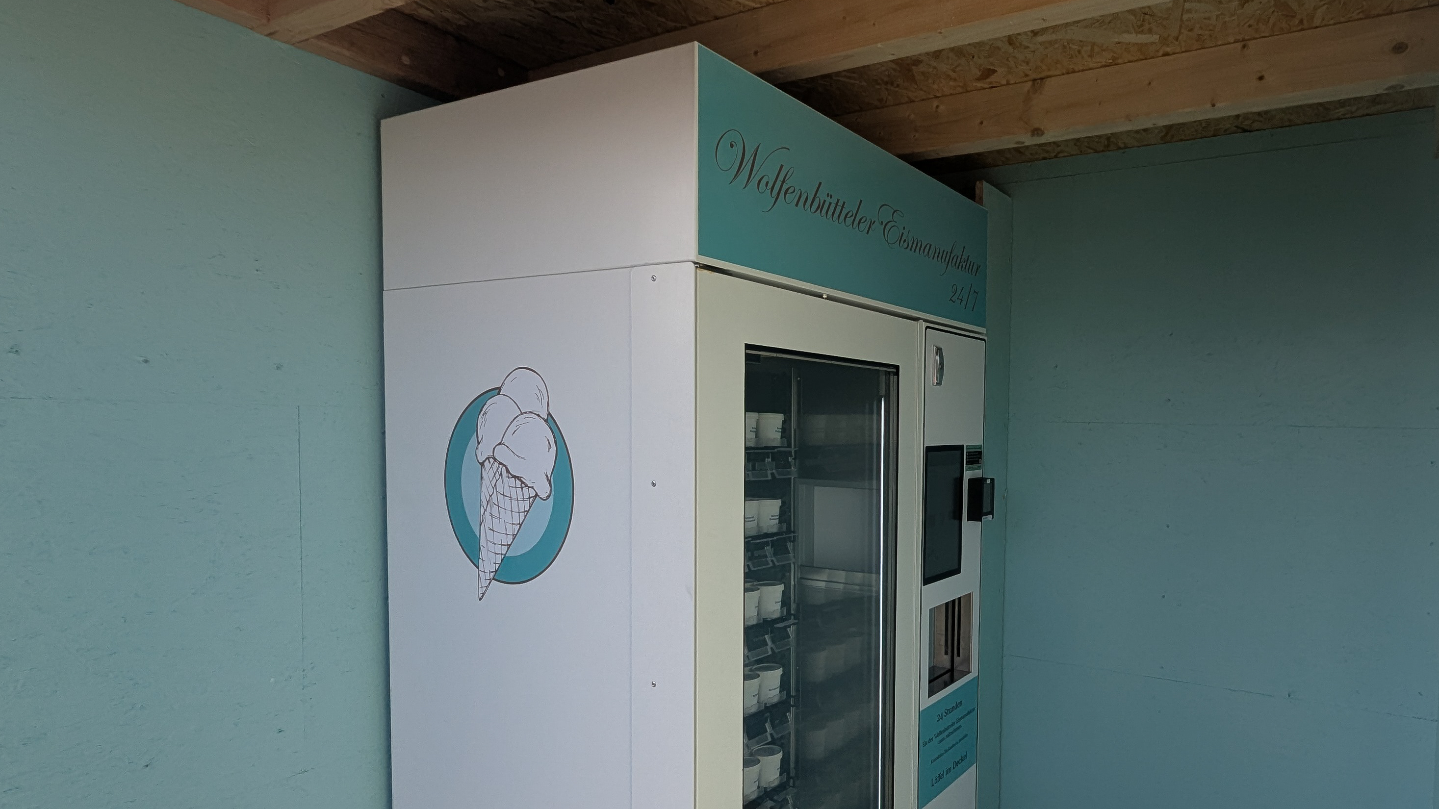 Eisautomat Wolfenbütteler Eismanufaktur