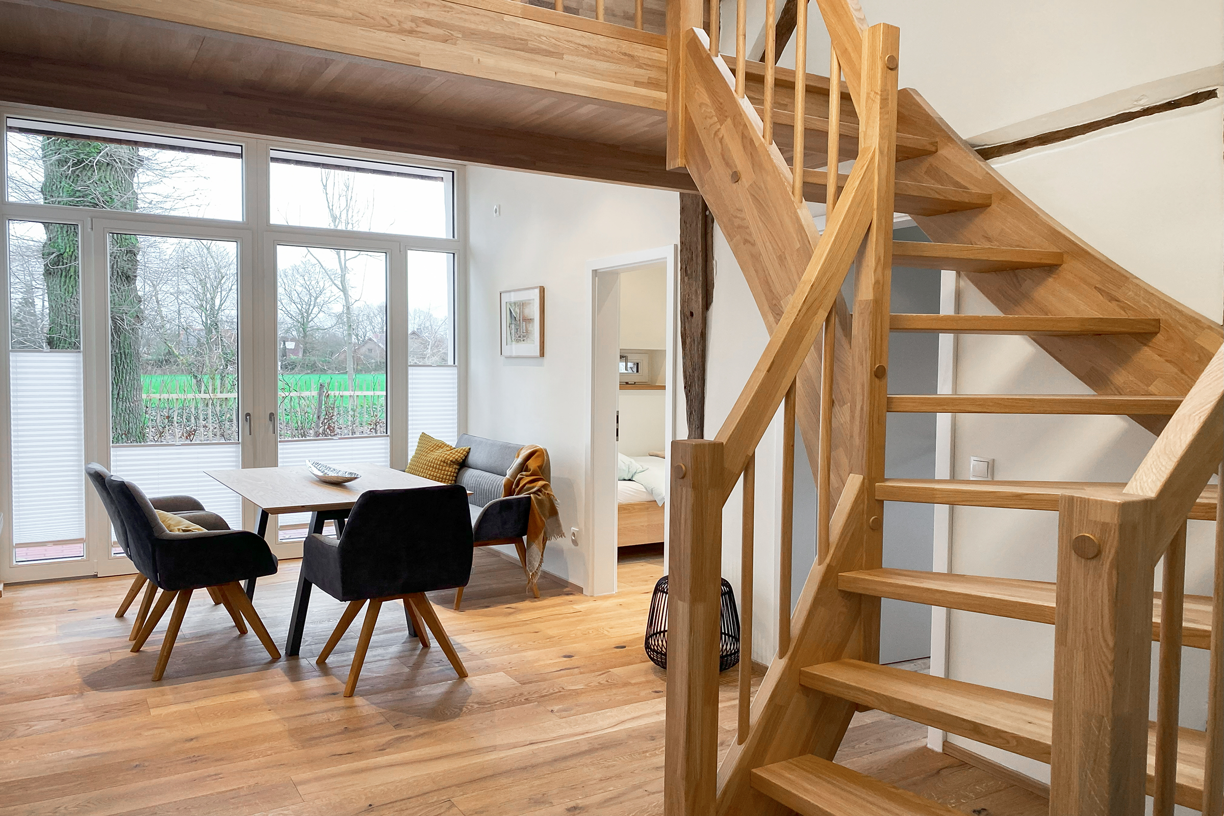Feriendorf Egbers Hof: Altes Bauernhaus – Diele, Ohne
