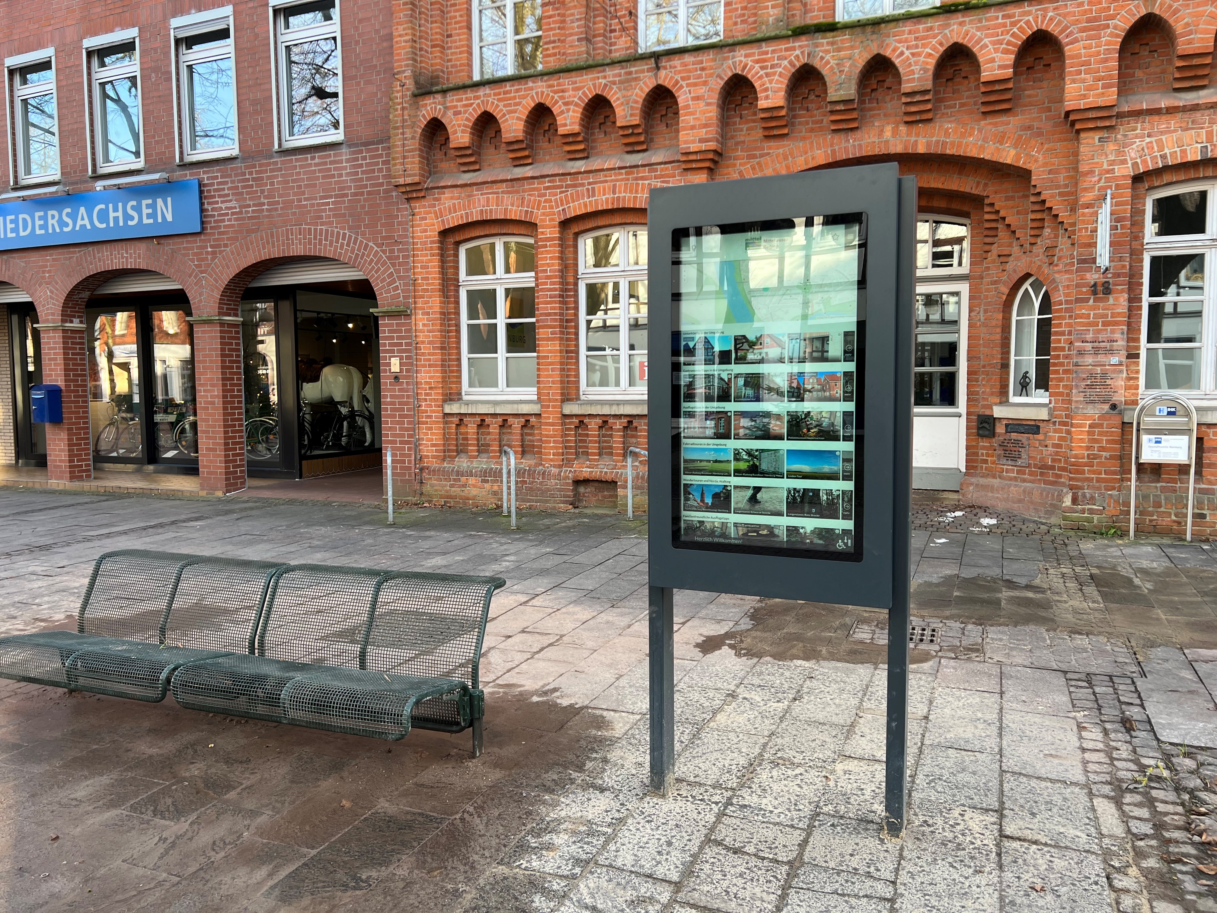 Digitaler Outdoor Touch-Screen 