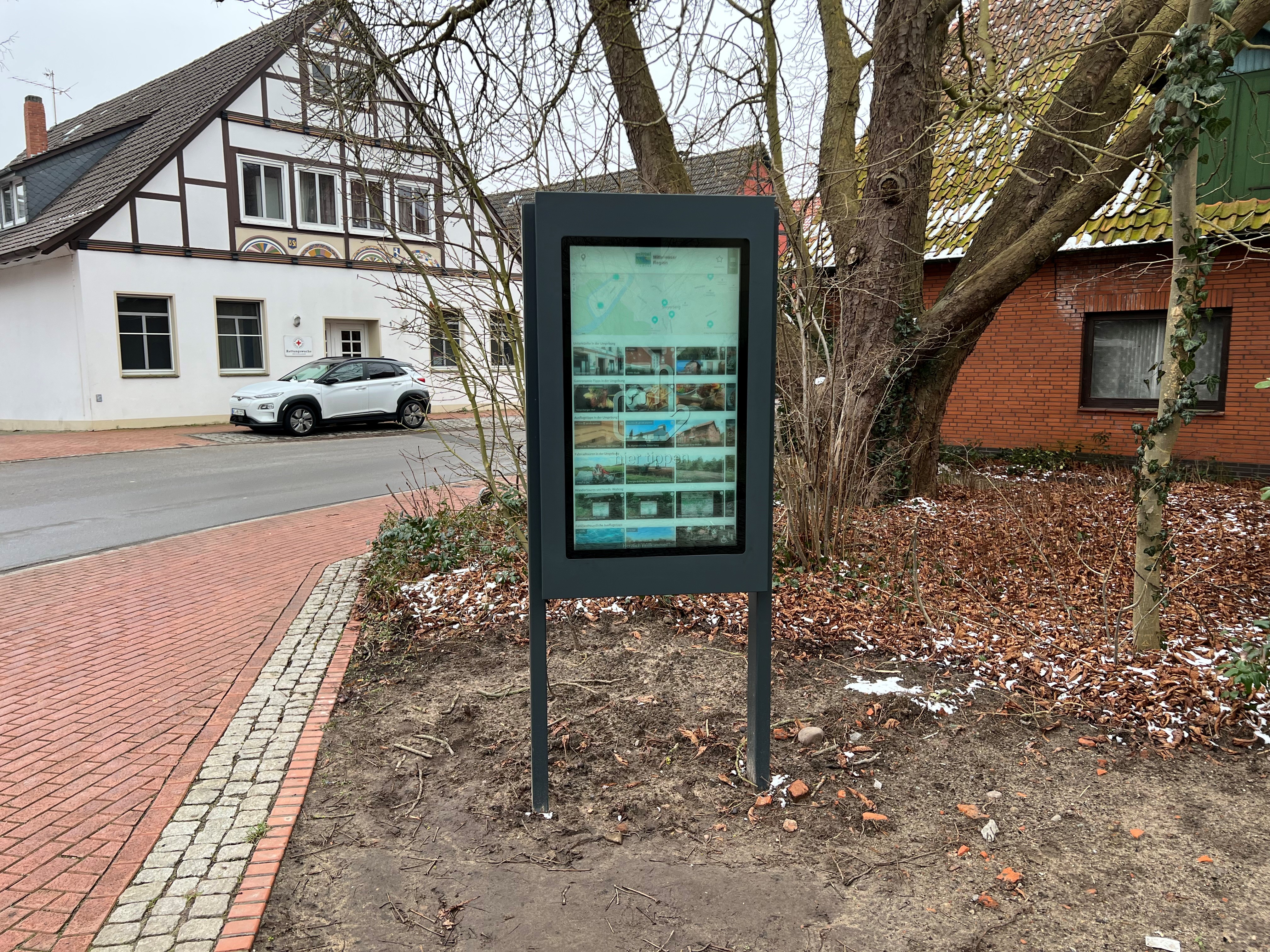 Digitaler Outdoor Touch-Screen