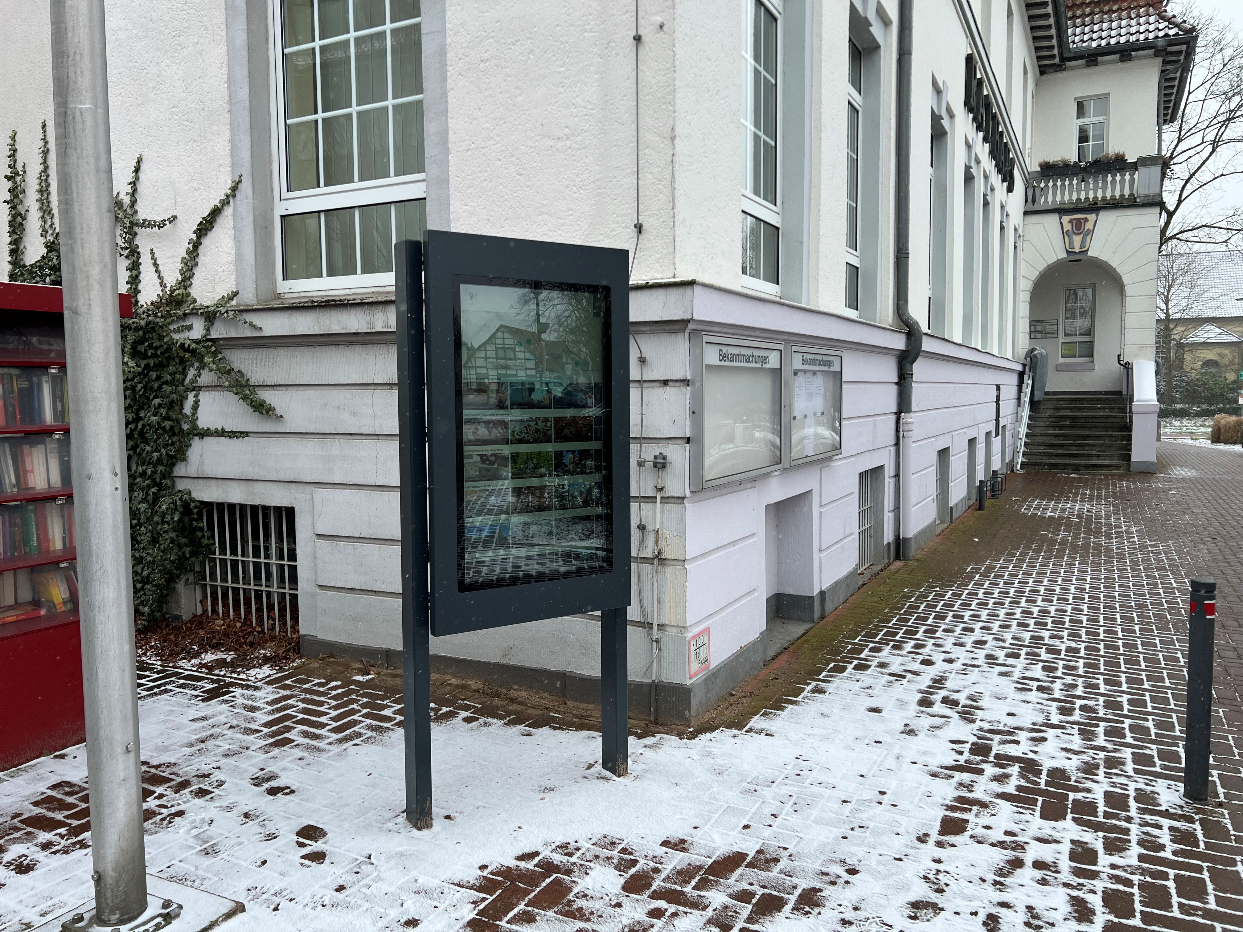 Digitaler Outdoor Touch-Screen