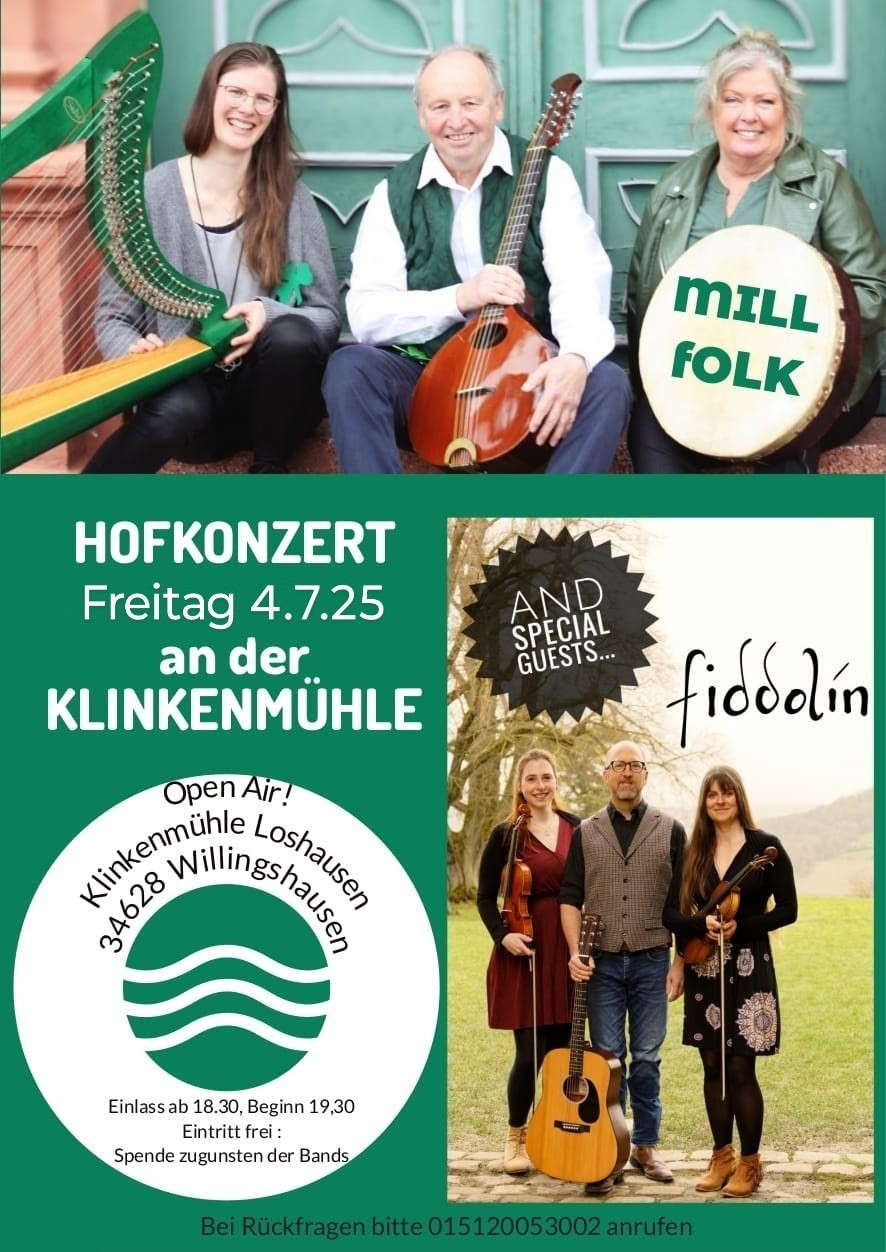 Hofkonzert an der Klinkenmühle