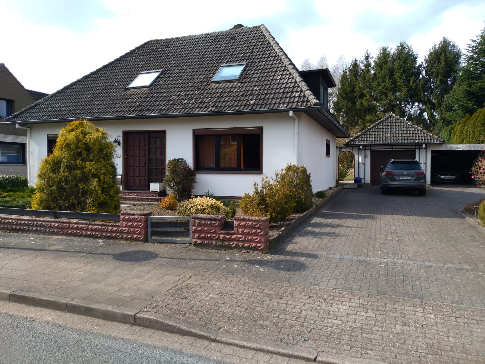 Das Gebäude des Visselbungalows