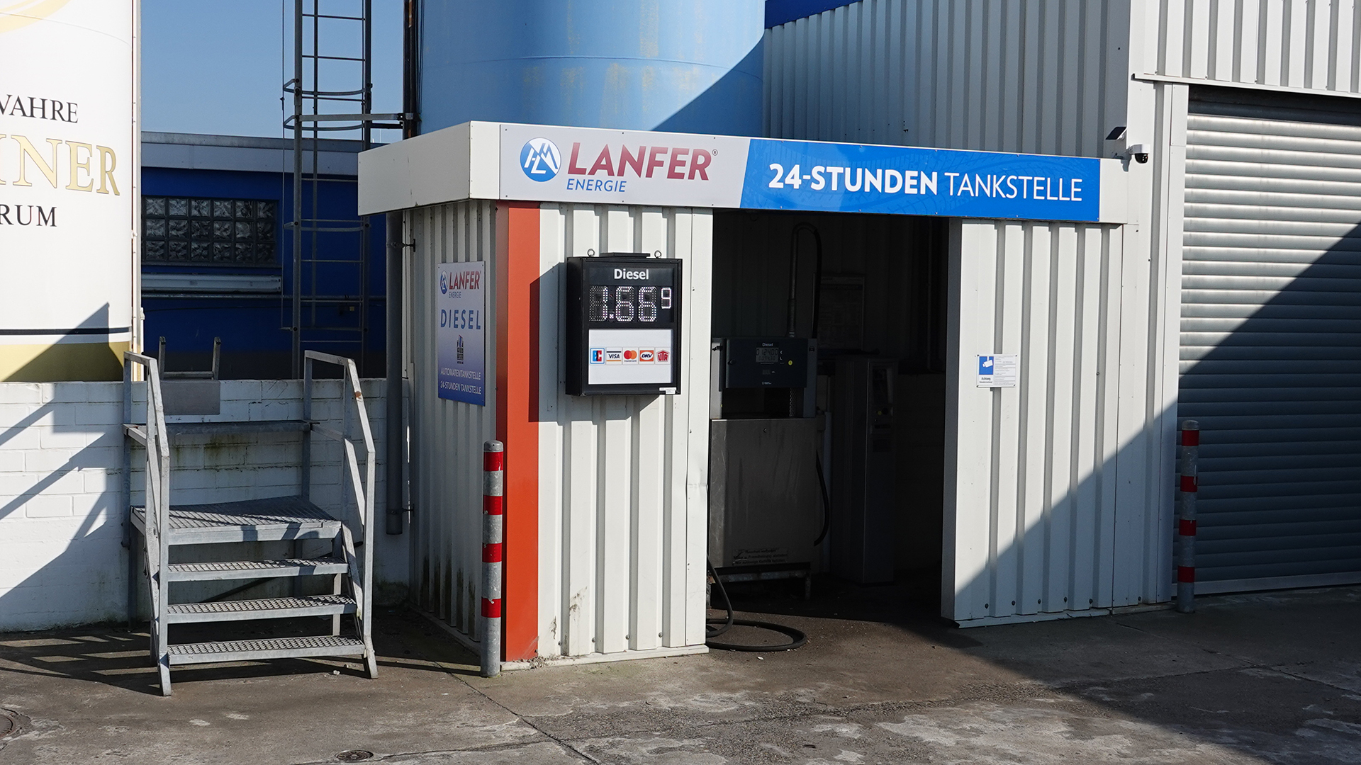 Lanfer Energie Tankstelle