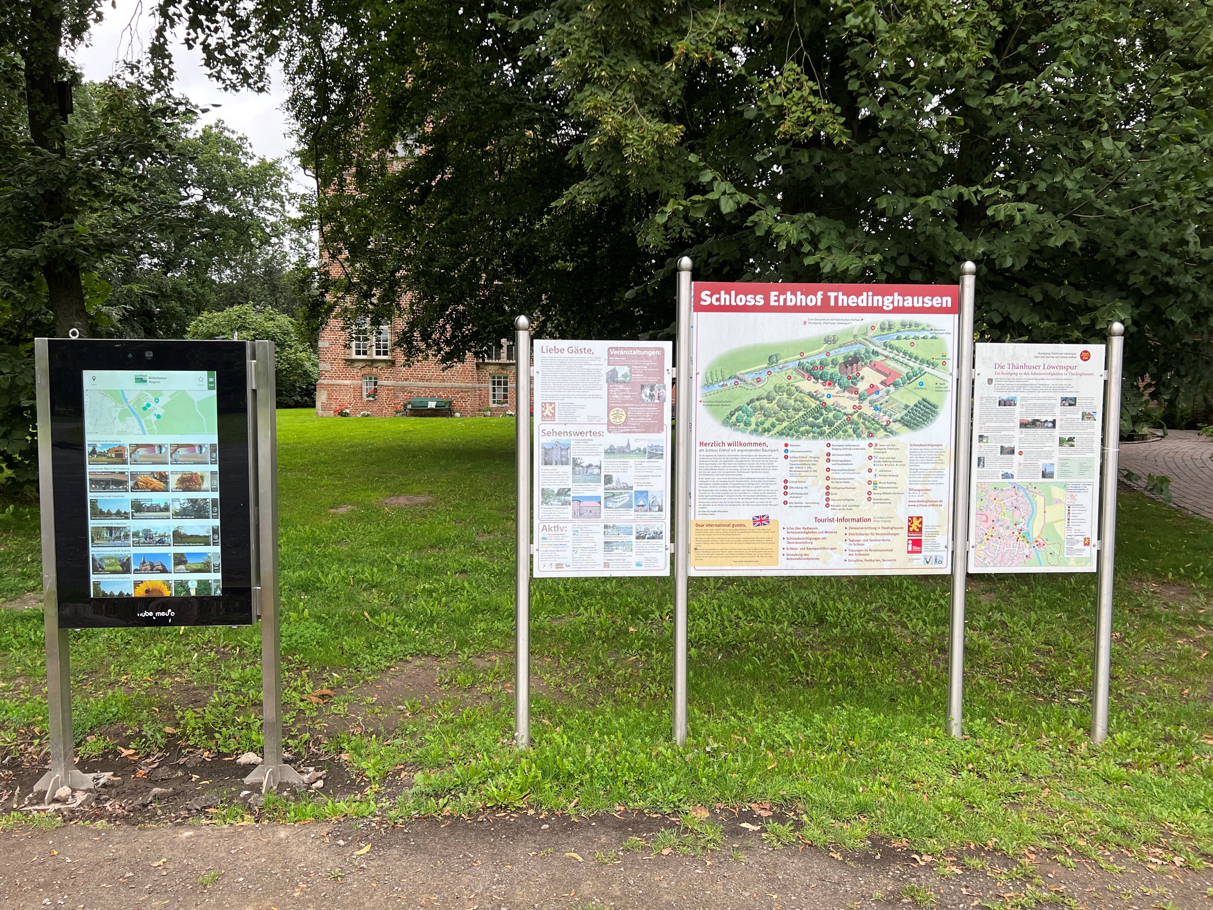 Digitaler Outdoor Touch-Screen