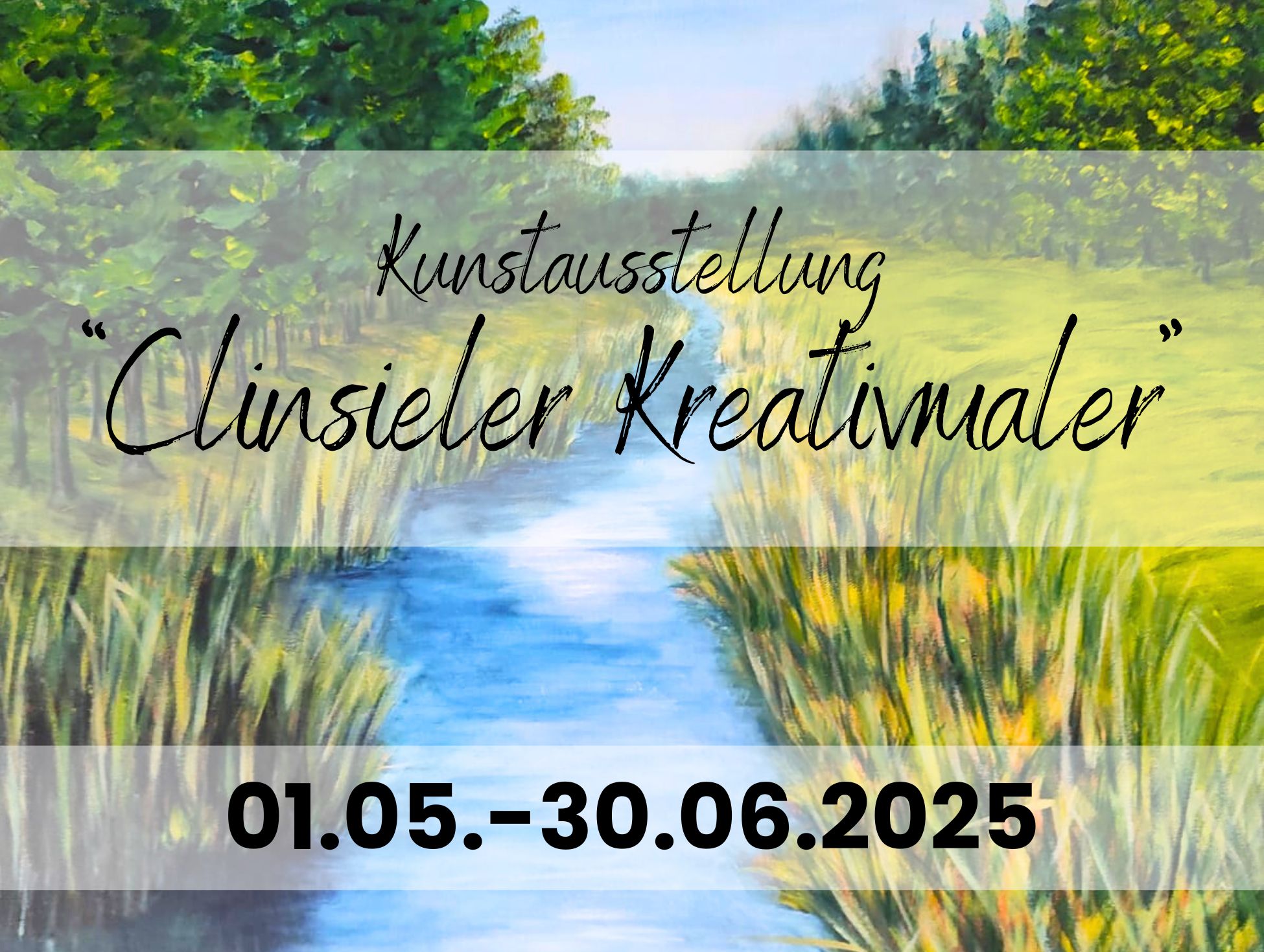 Kunstausstellung "Clinsieler Kreativ-Maler"