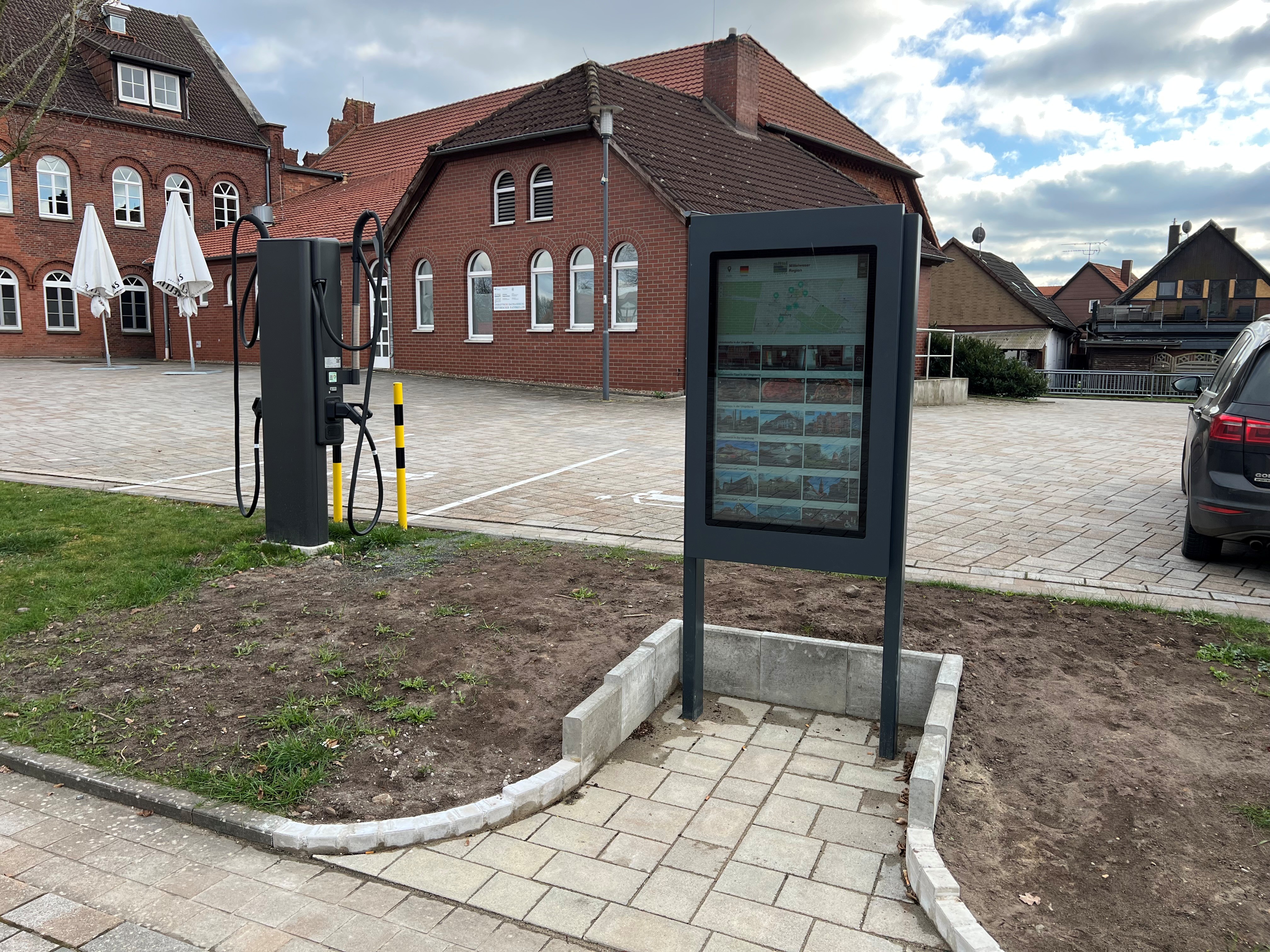 Digitaler Outdoor Touch-Screen