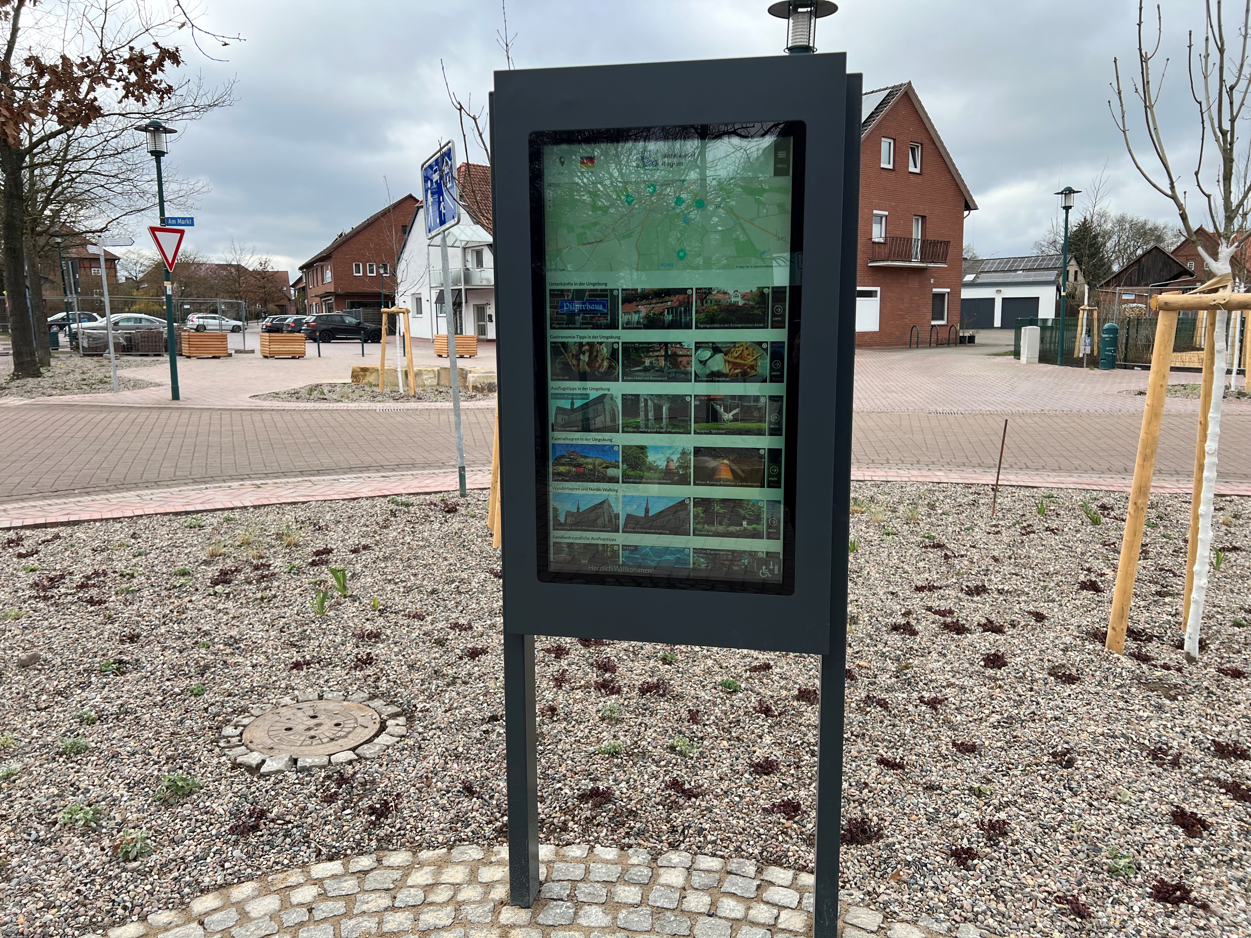Digitaler Outdoor Touch-Screen 