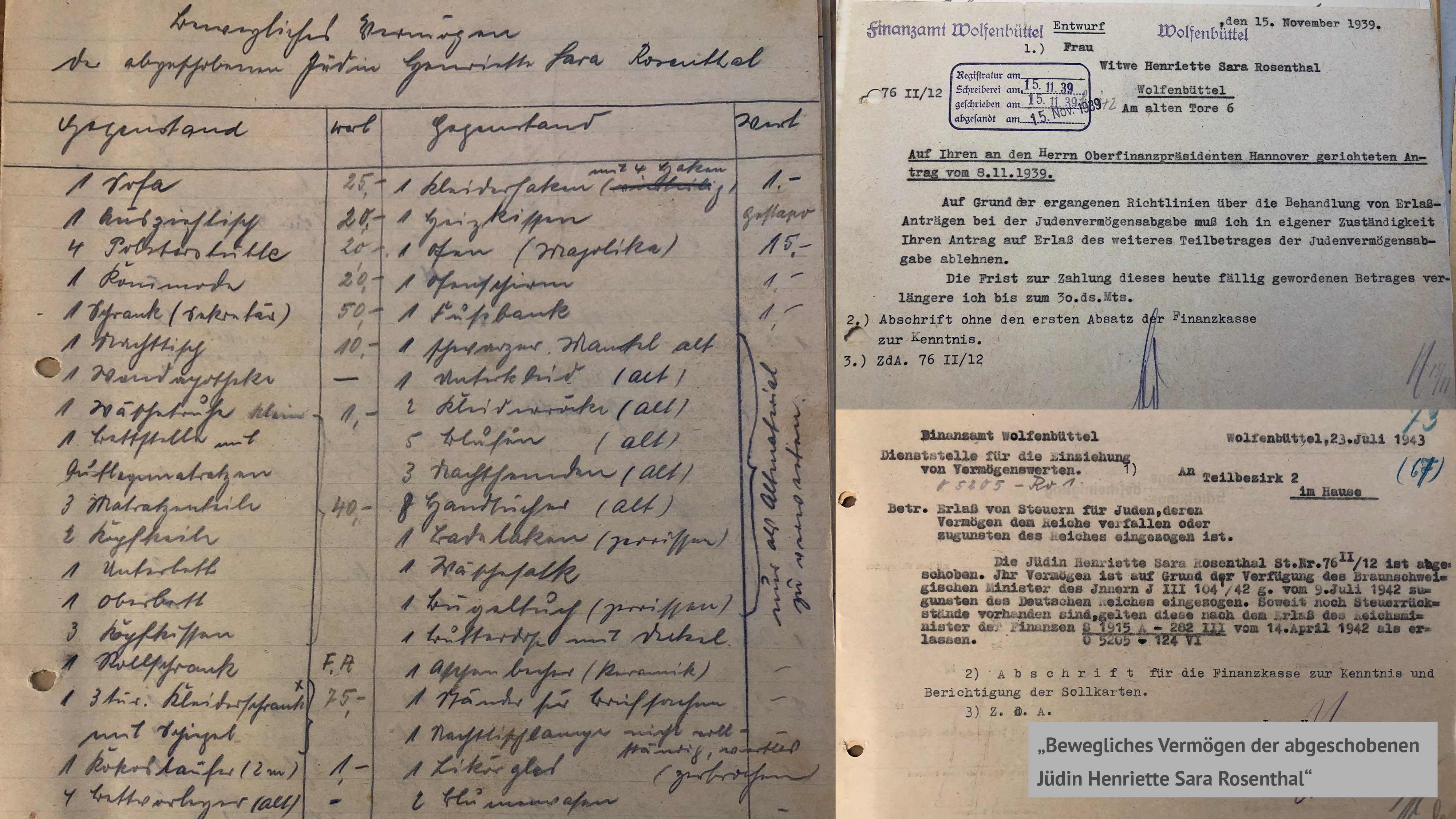 1940: Die Finanzbehörden - Orte des Unrechts