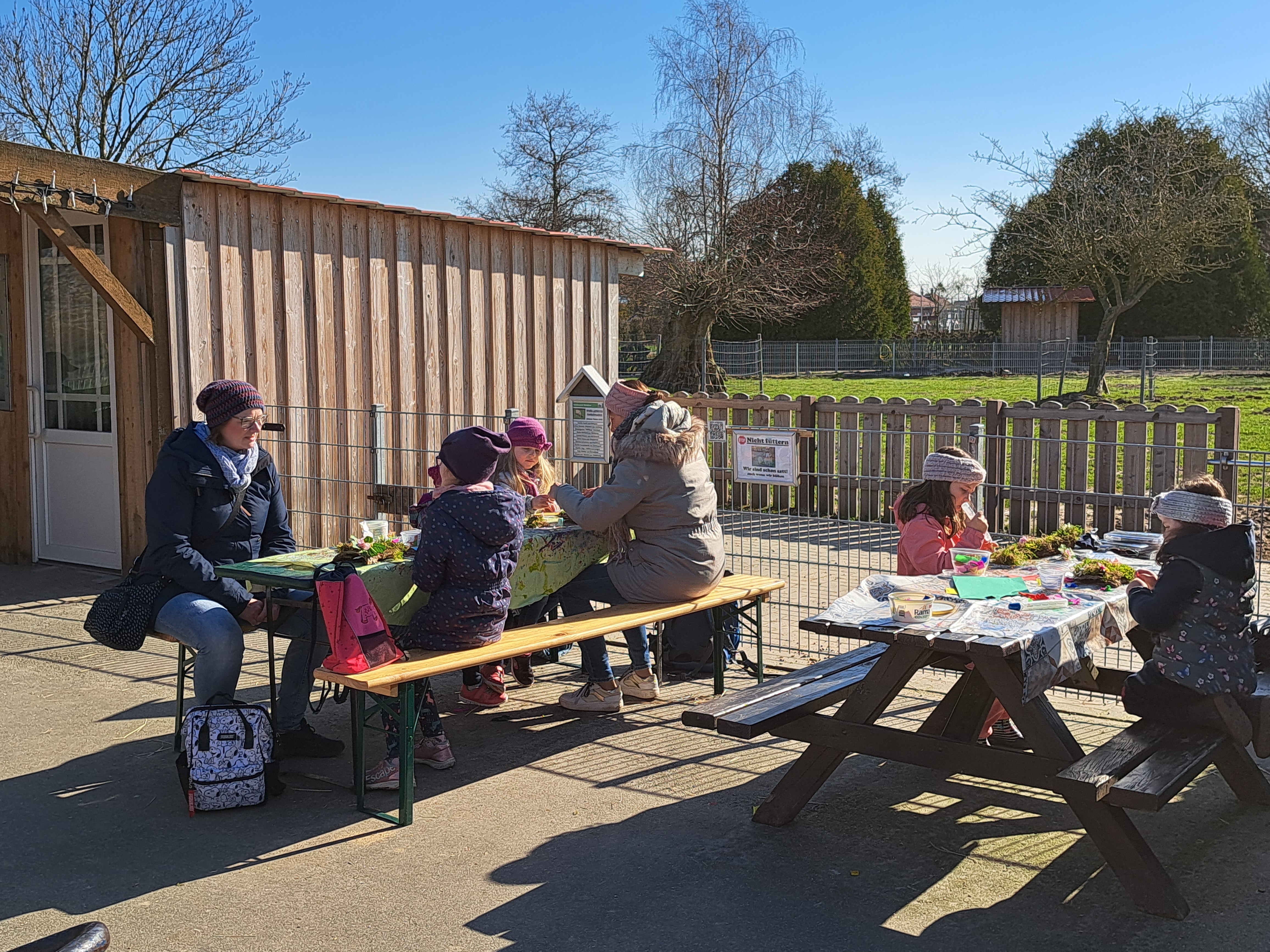 Meli's Kreativstunde im Haustierpark