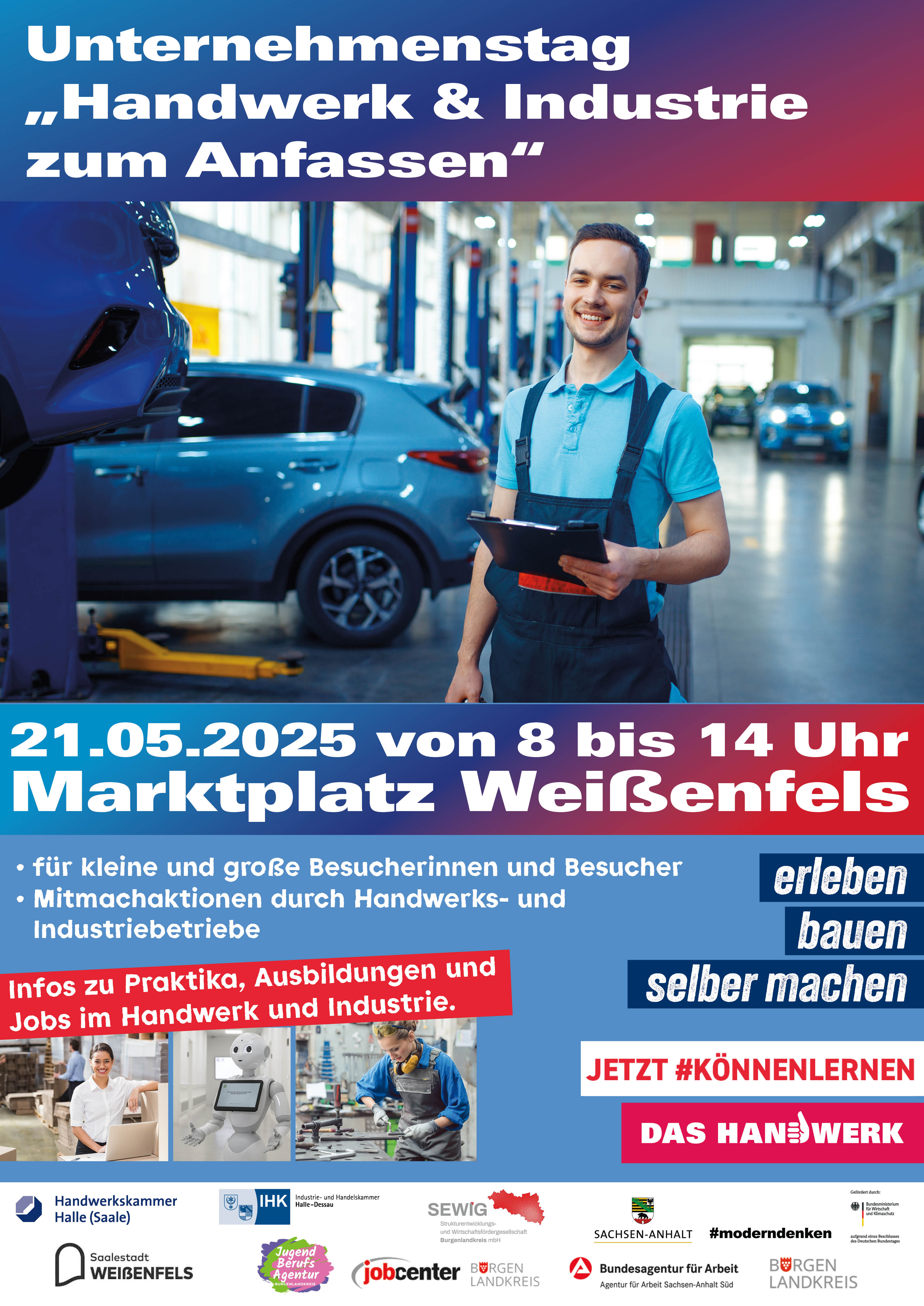 Unternehmenstag »Handwerk & Industrie zum Anfassen« 