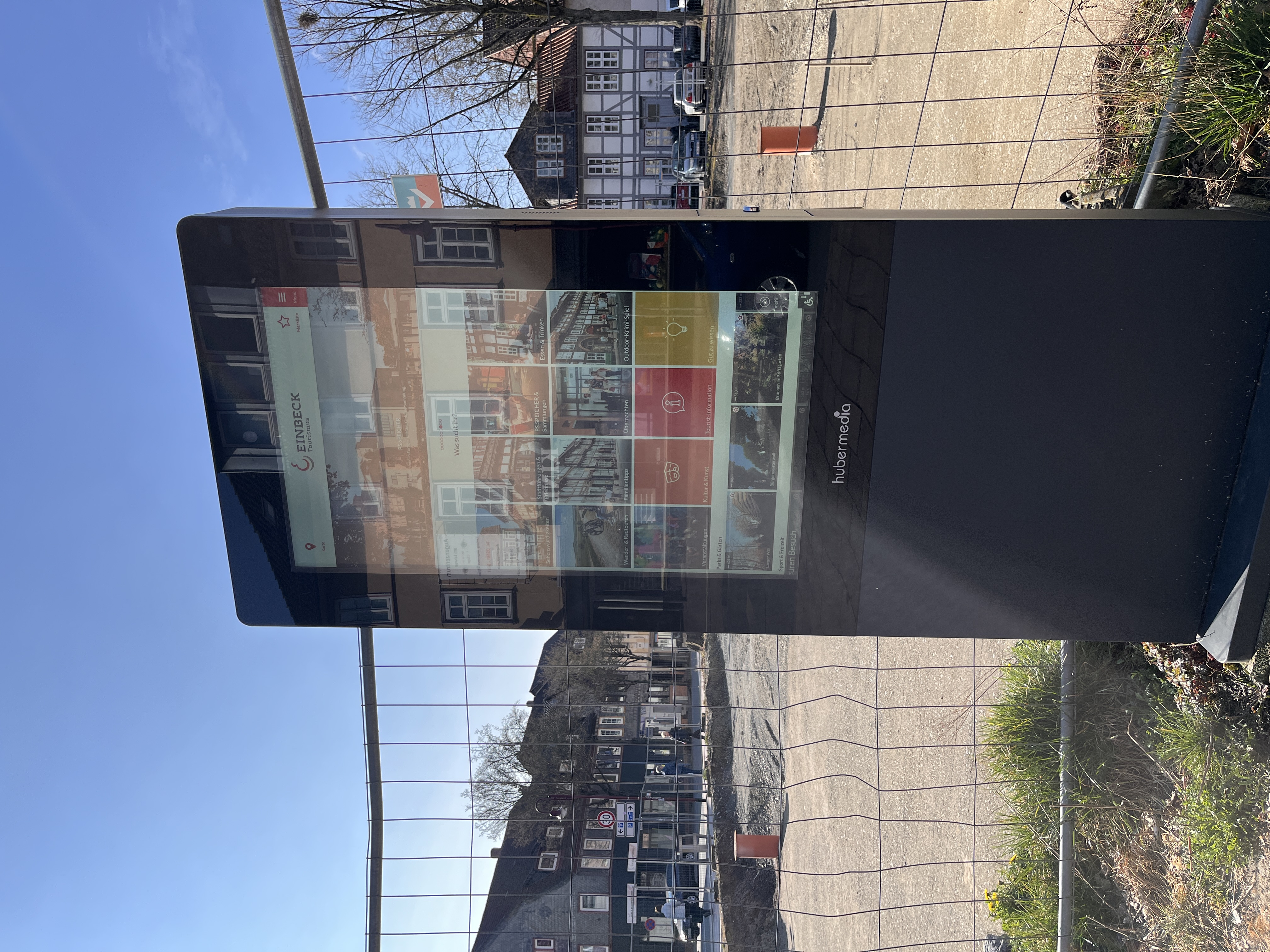 Infostele Neustädter Kirchplatz