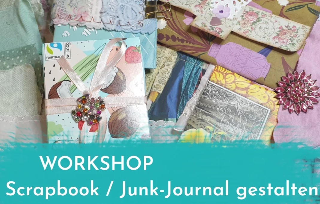 Kunst & Kreativ Atelier: Scrapbook/Junk-Journal gestalten