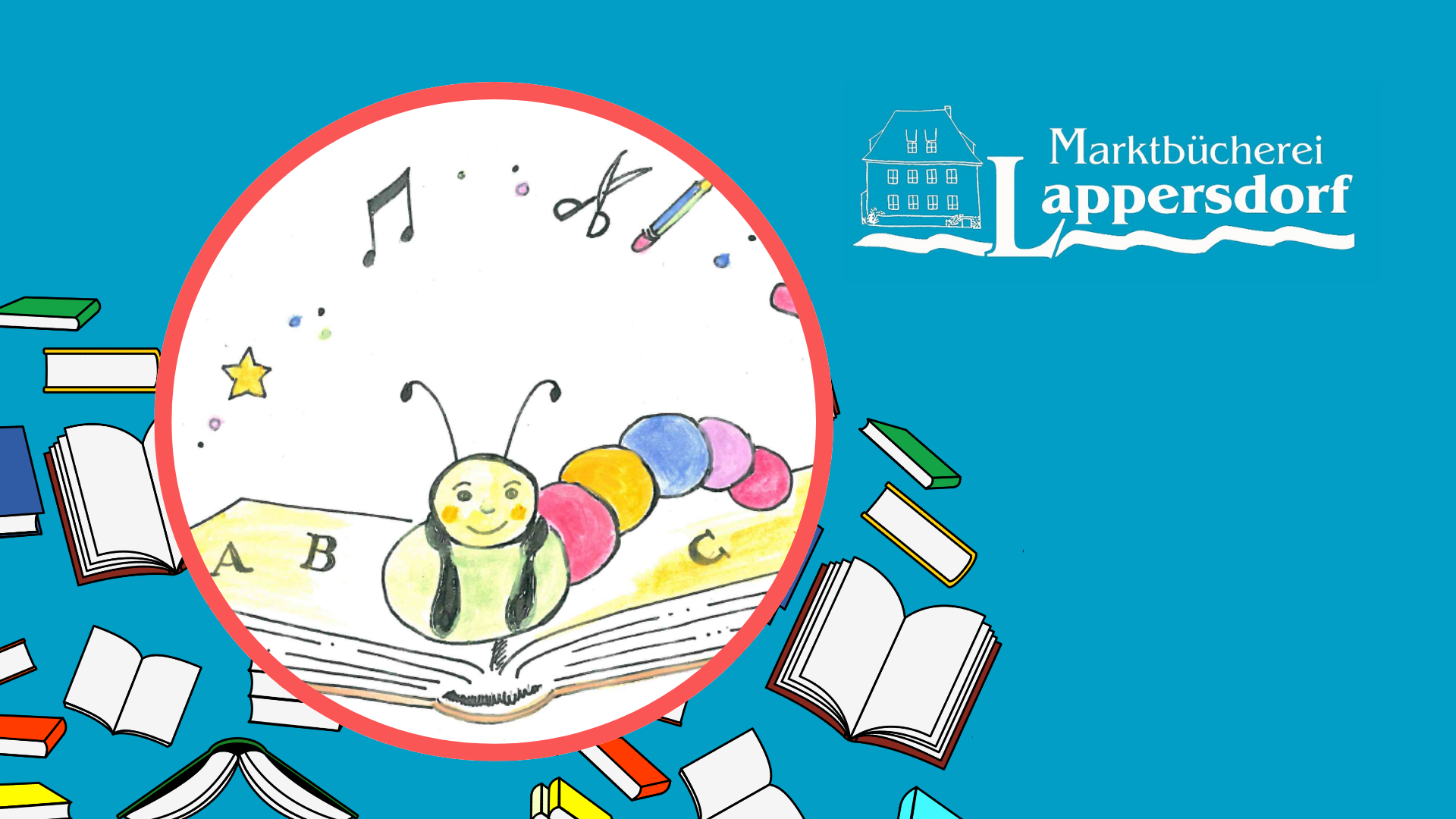 Bücherraupe Leselotte