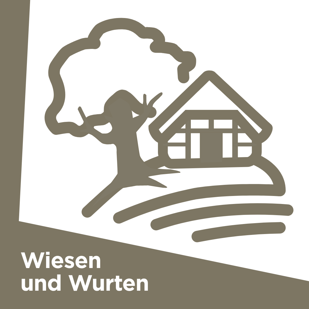 Logo der Tour "Wiesen und Wurten"