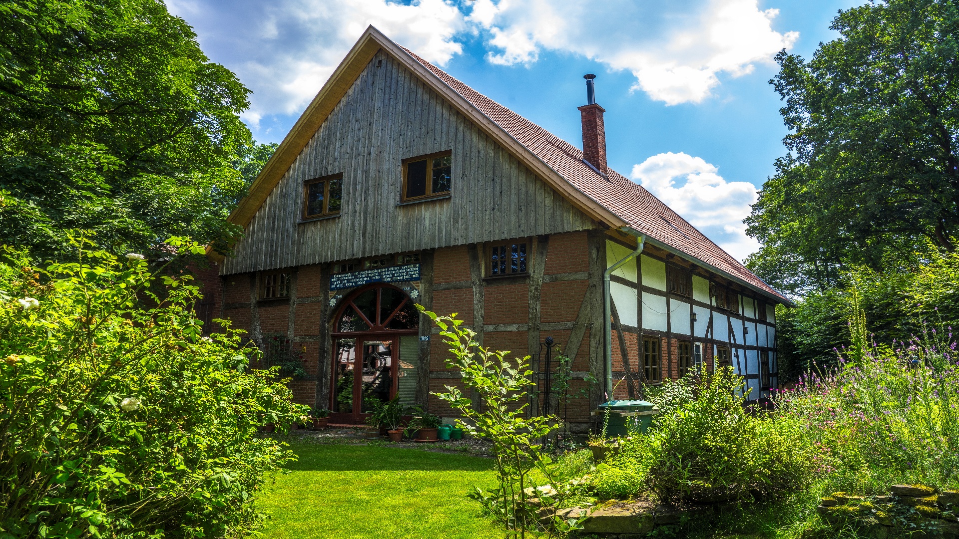 Vierständerhaus von 1821 in Uchtdorf