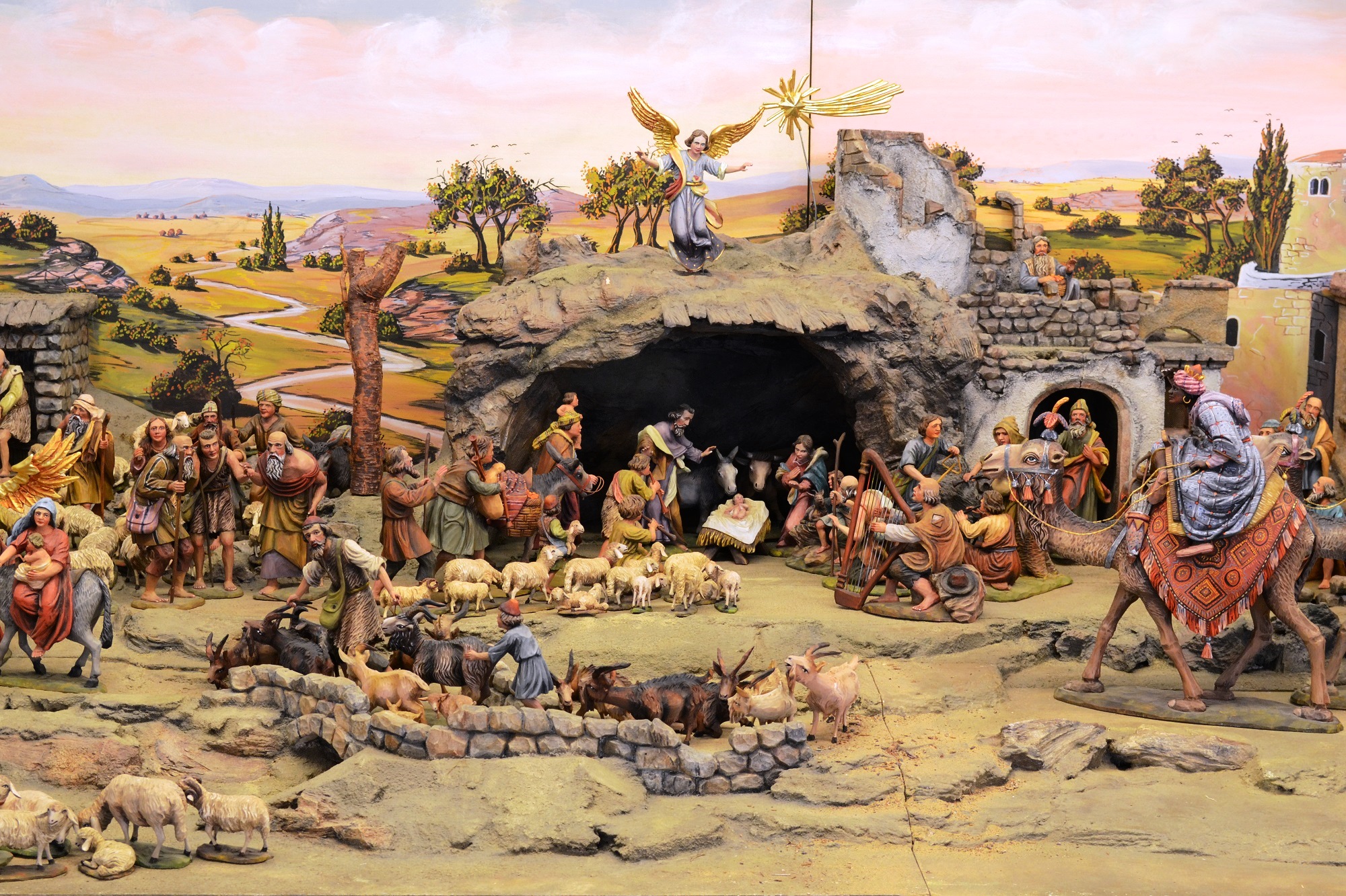 Krippe im Klostermuseum Roggenburg
