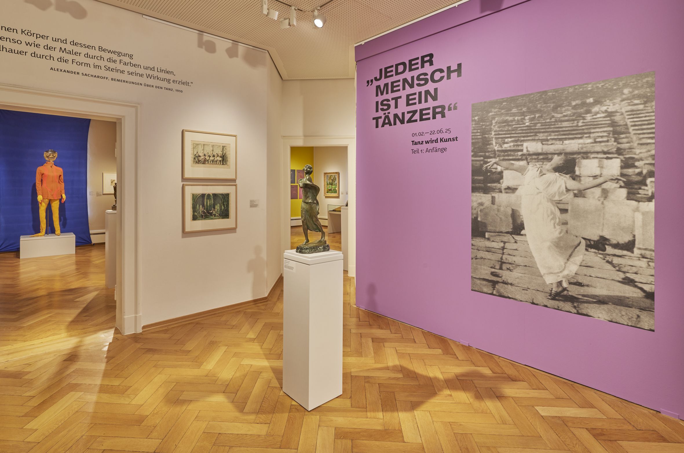 Raumansicht "Jeder mensch ist ein Tänzer"