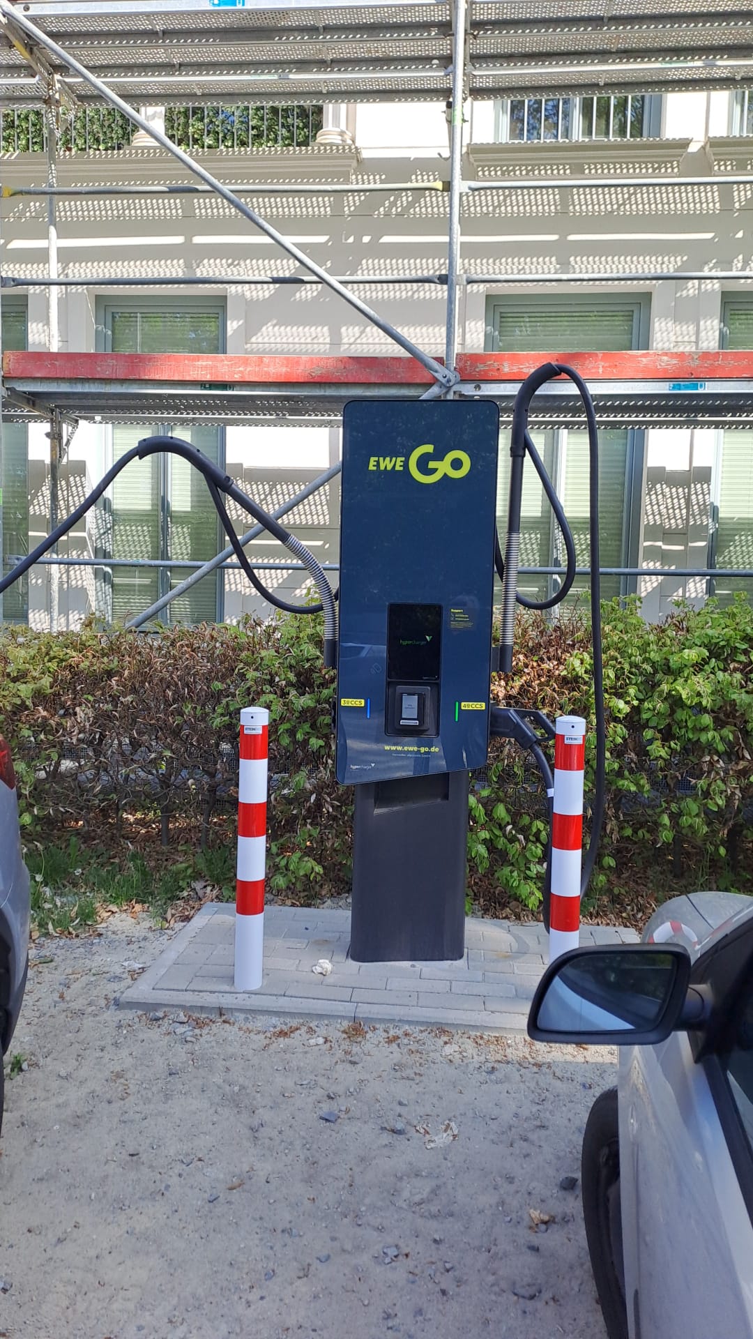 eAuto Ladestation Waldparkplatz Oldenburger Straße