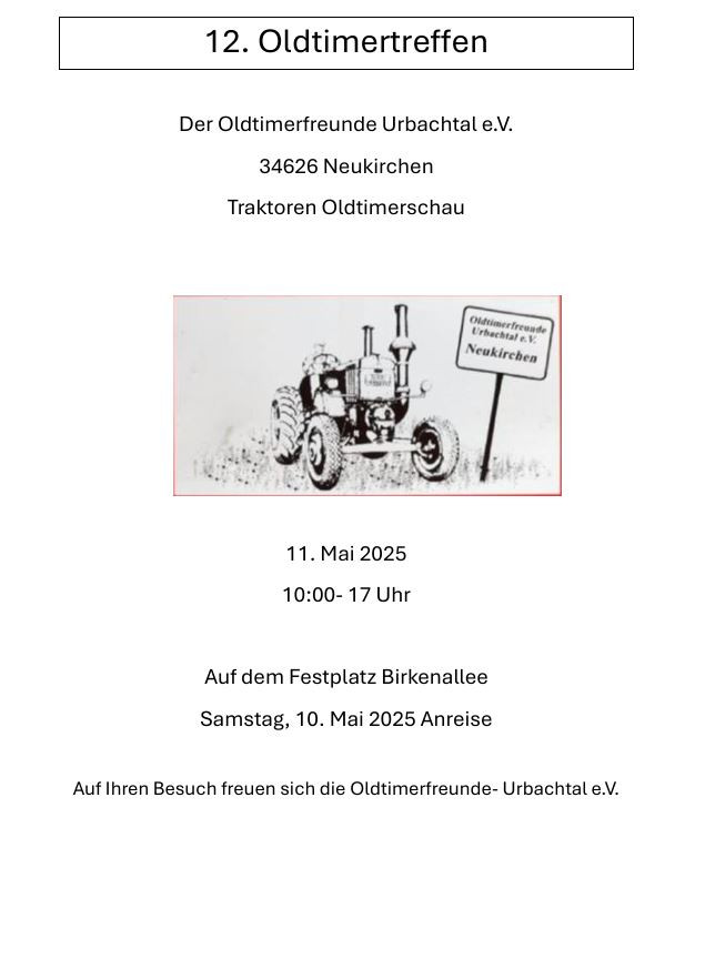 12. Oldtimertreffen
