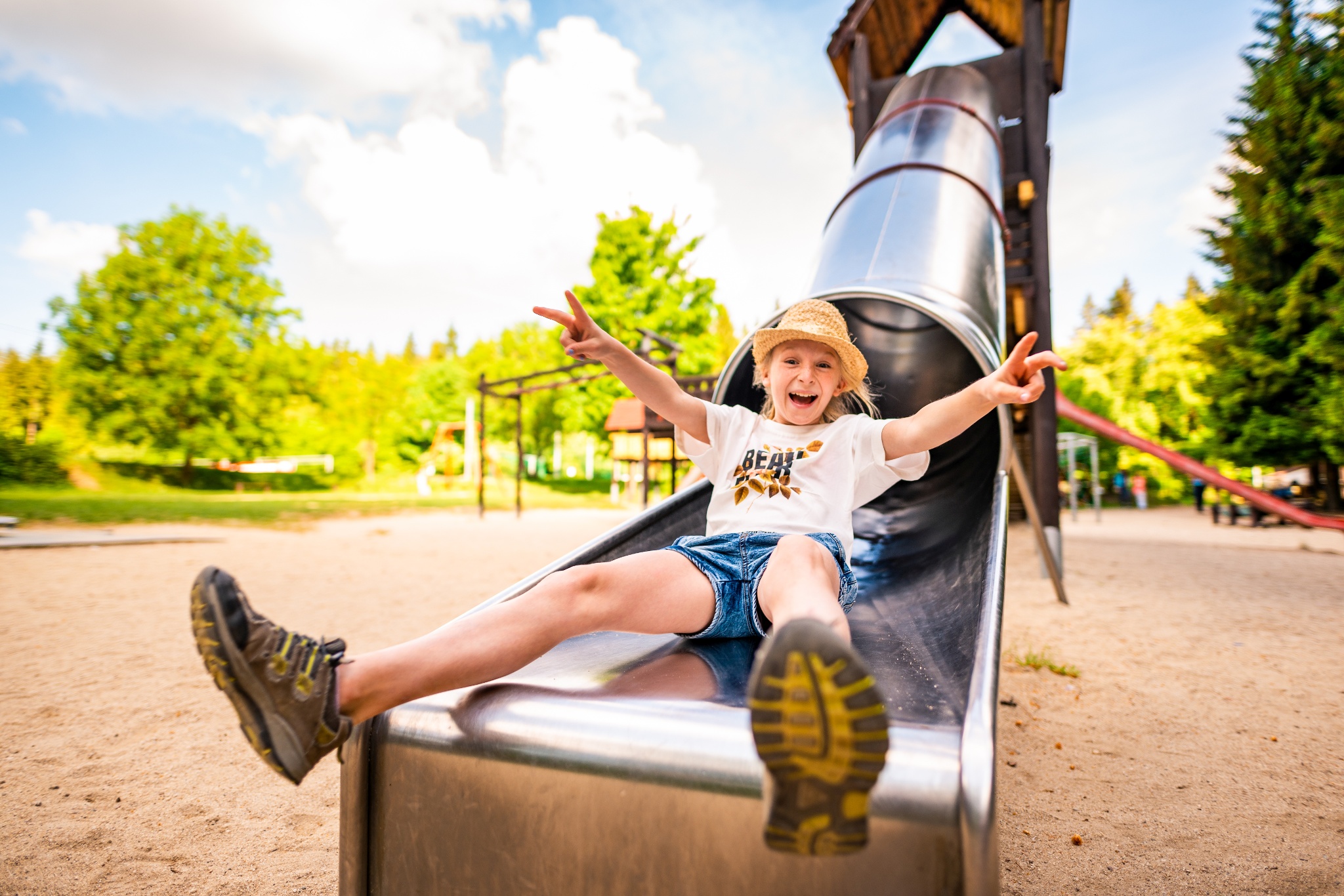 Spielplatz im Waldpark Grünheide – Motiv