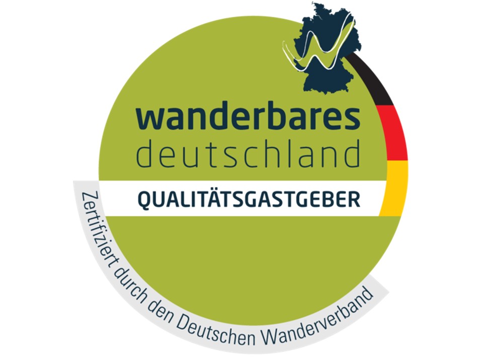 Logo Qualitätsgastgeber Wanderbares Deutschland