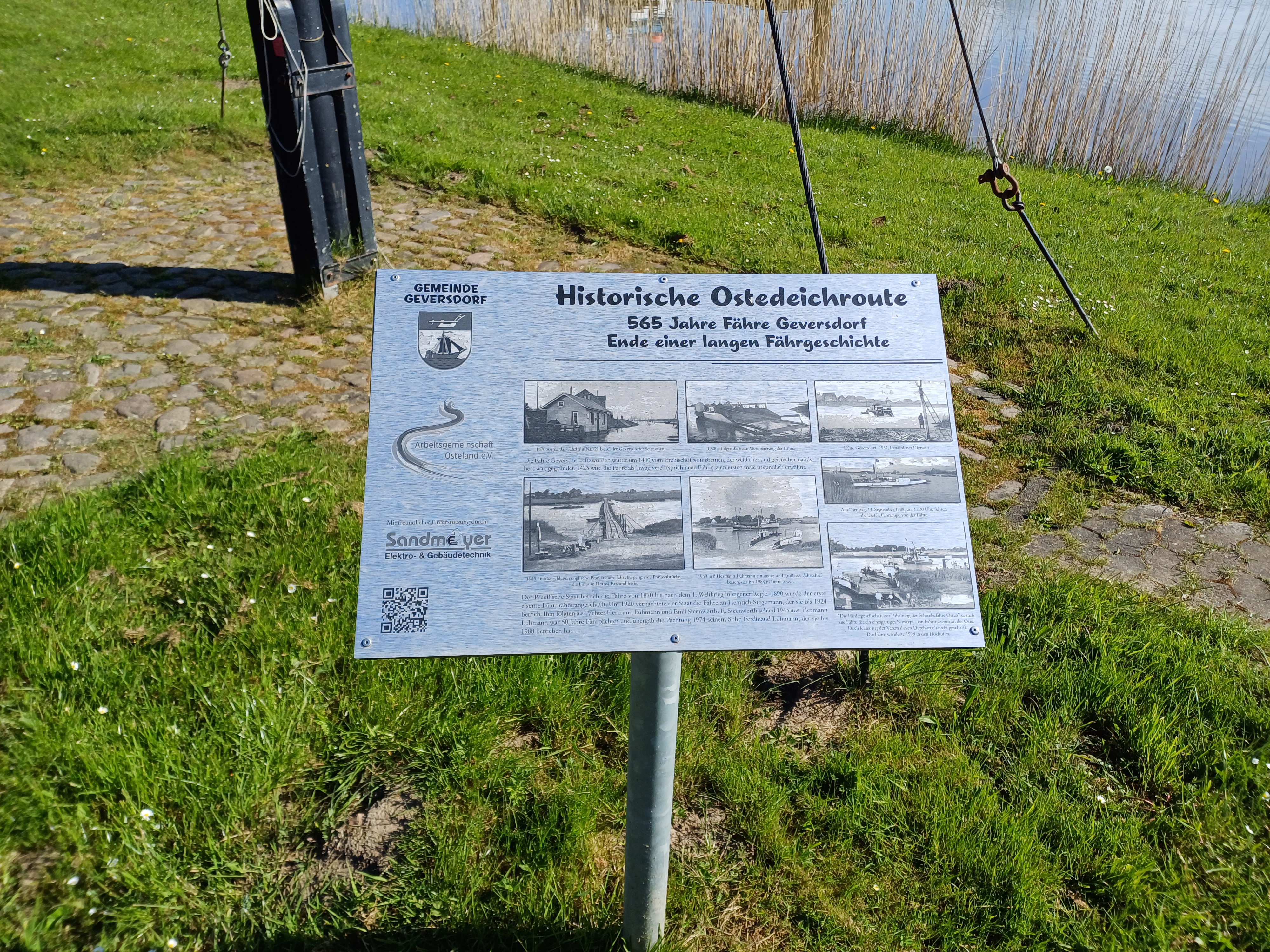 Fähre Geversdorf - Historische Ostedeichroute