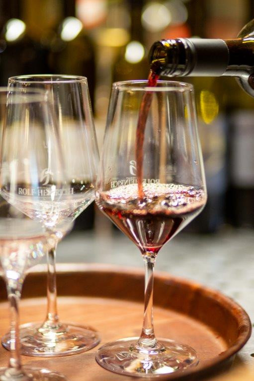 Weinprobe Rotwein