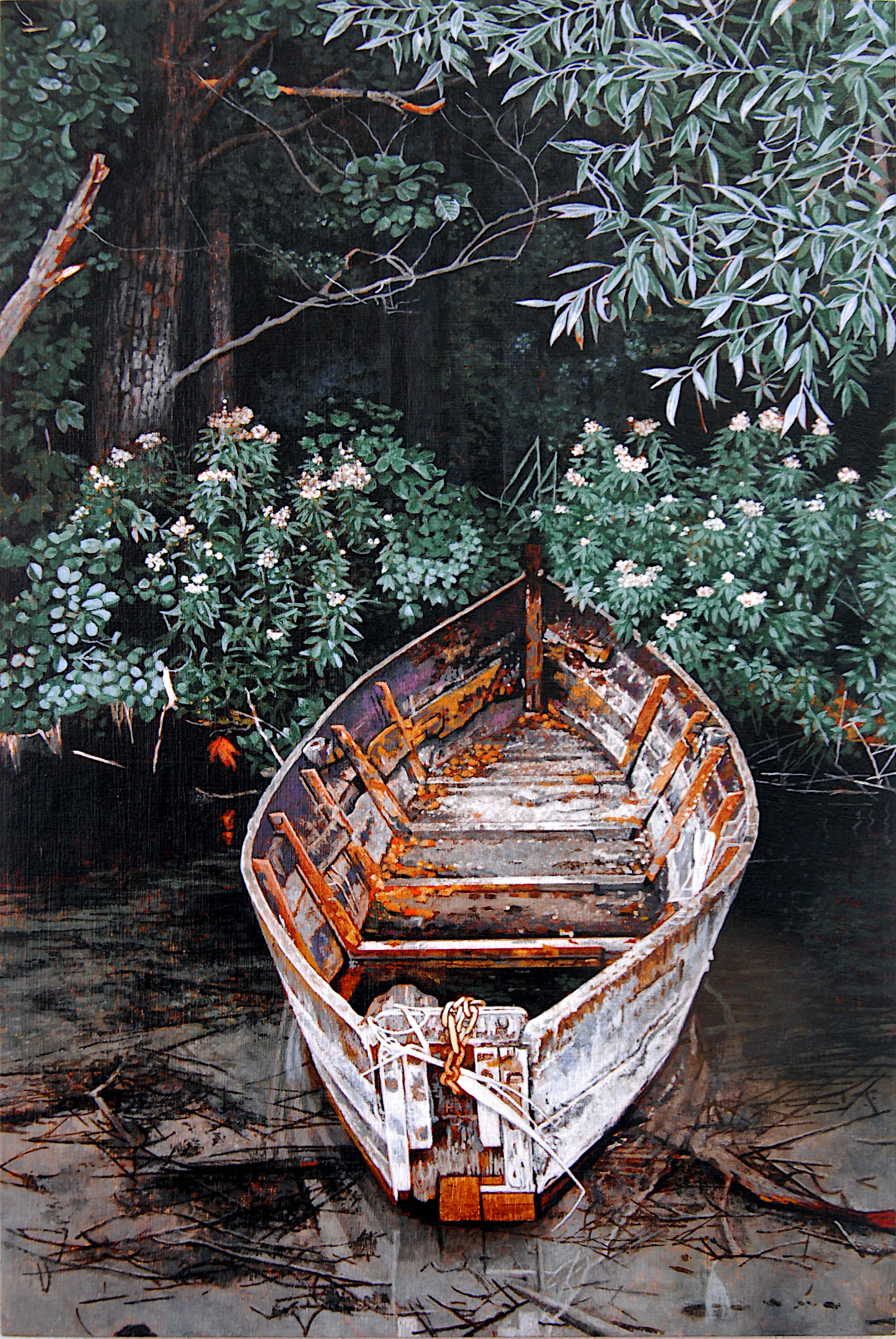 Eugen Kunkel Landschaften Altes Boot II.JPG