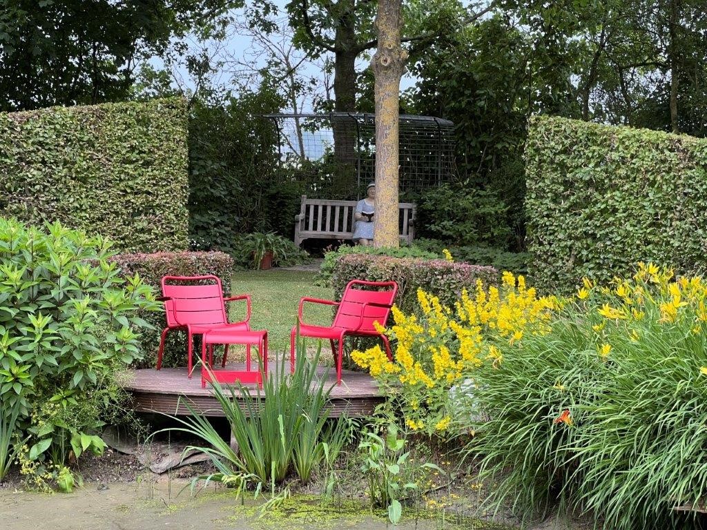 Diddens Garten mit Skulpturen