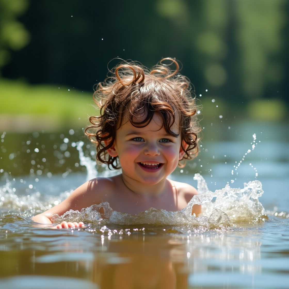 Freibad Hertigswalde – Motiv
