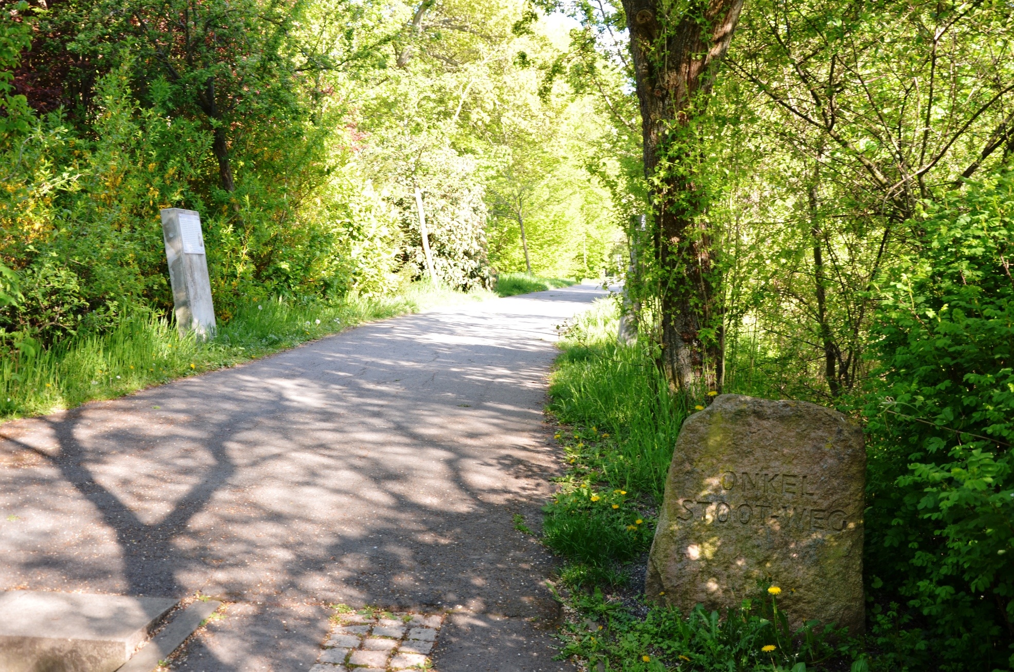 Ehemaliger Märchenpfad im Kurpark am Greif in Salzgitter-Bad